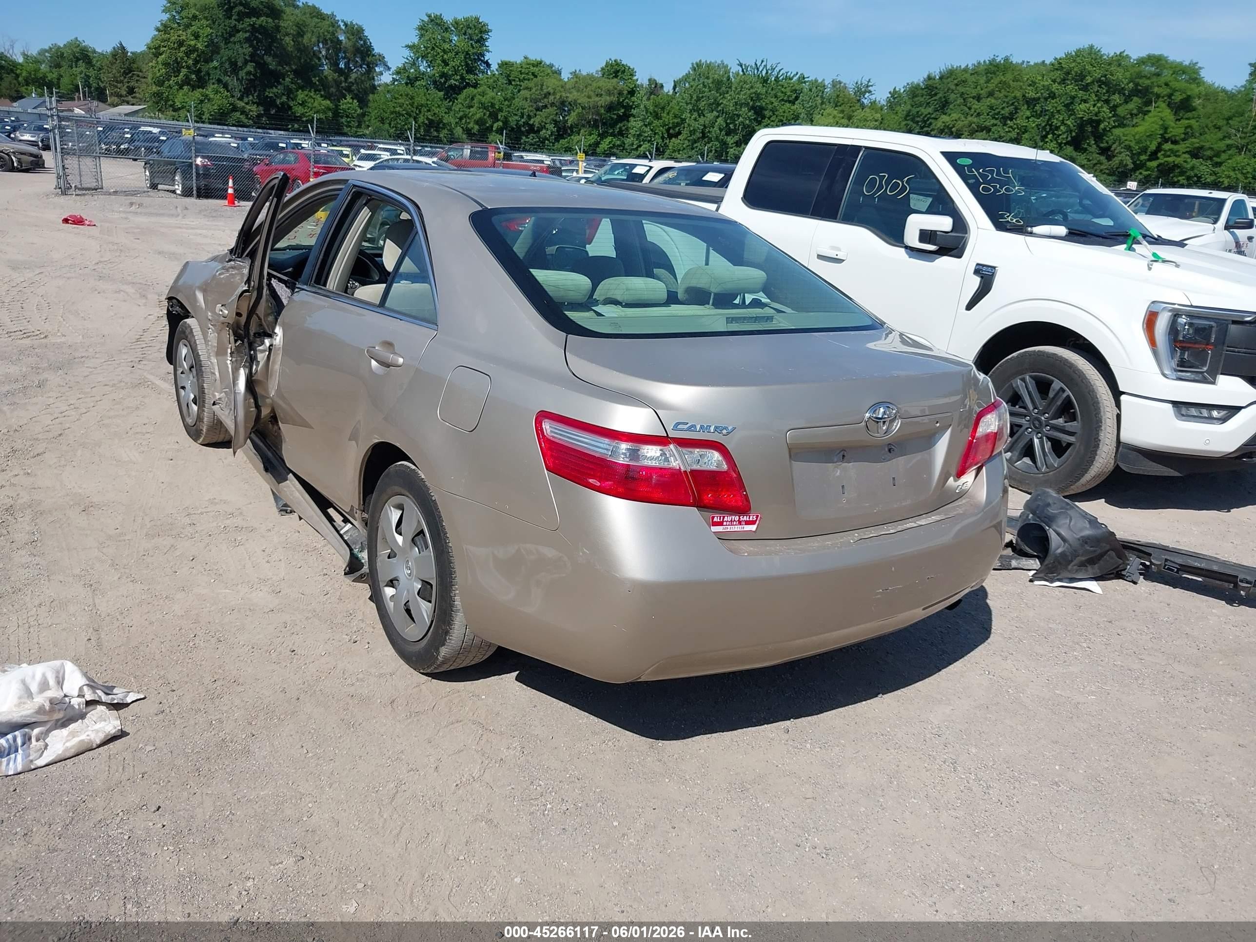 2009 Toyota Camry Le Beige vin: 4T4BE46K89R050338