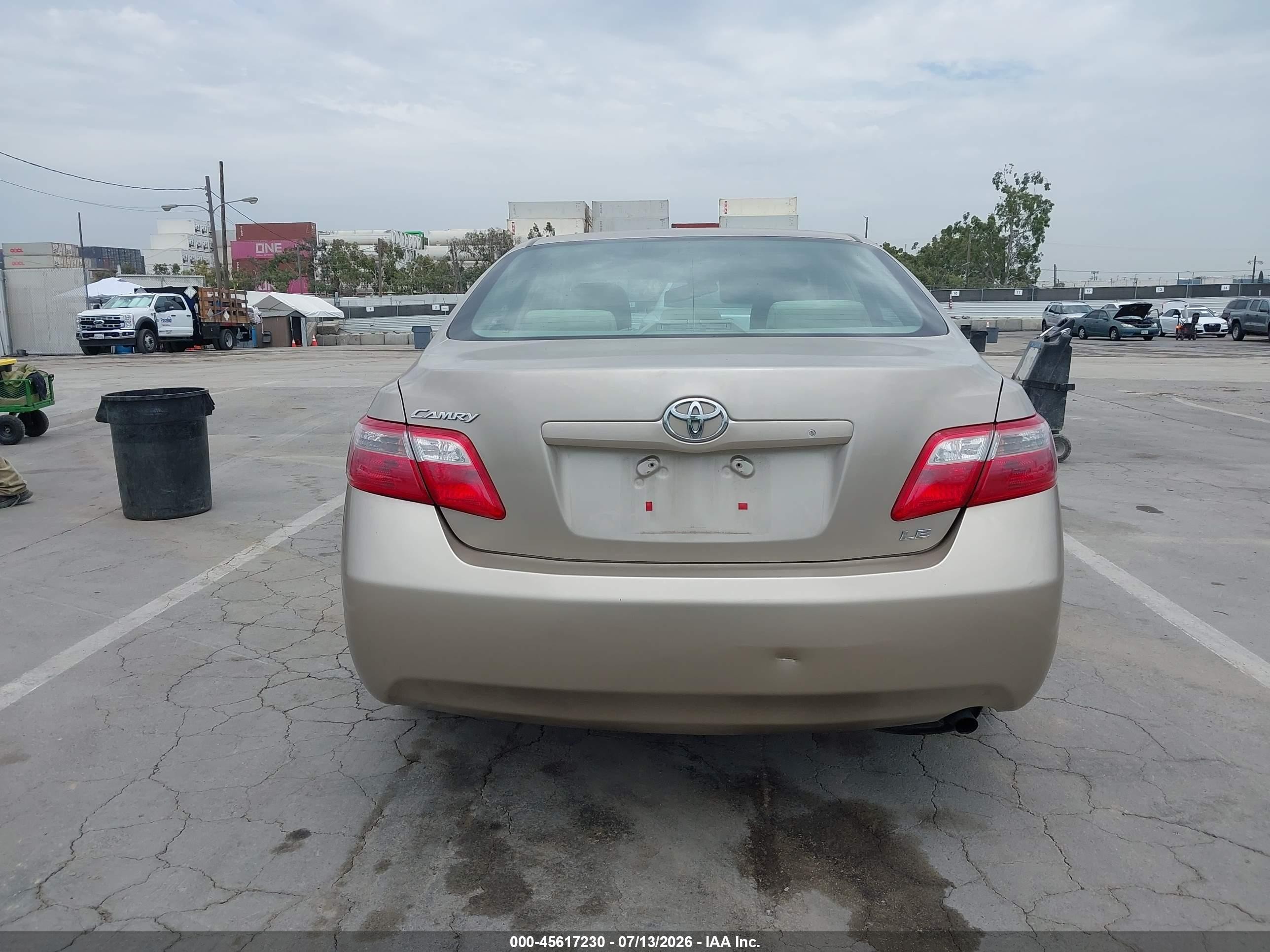 2009 Toyota Camry Le Champagne vin: 4T4BE46K89R087874
