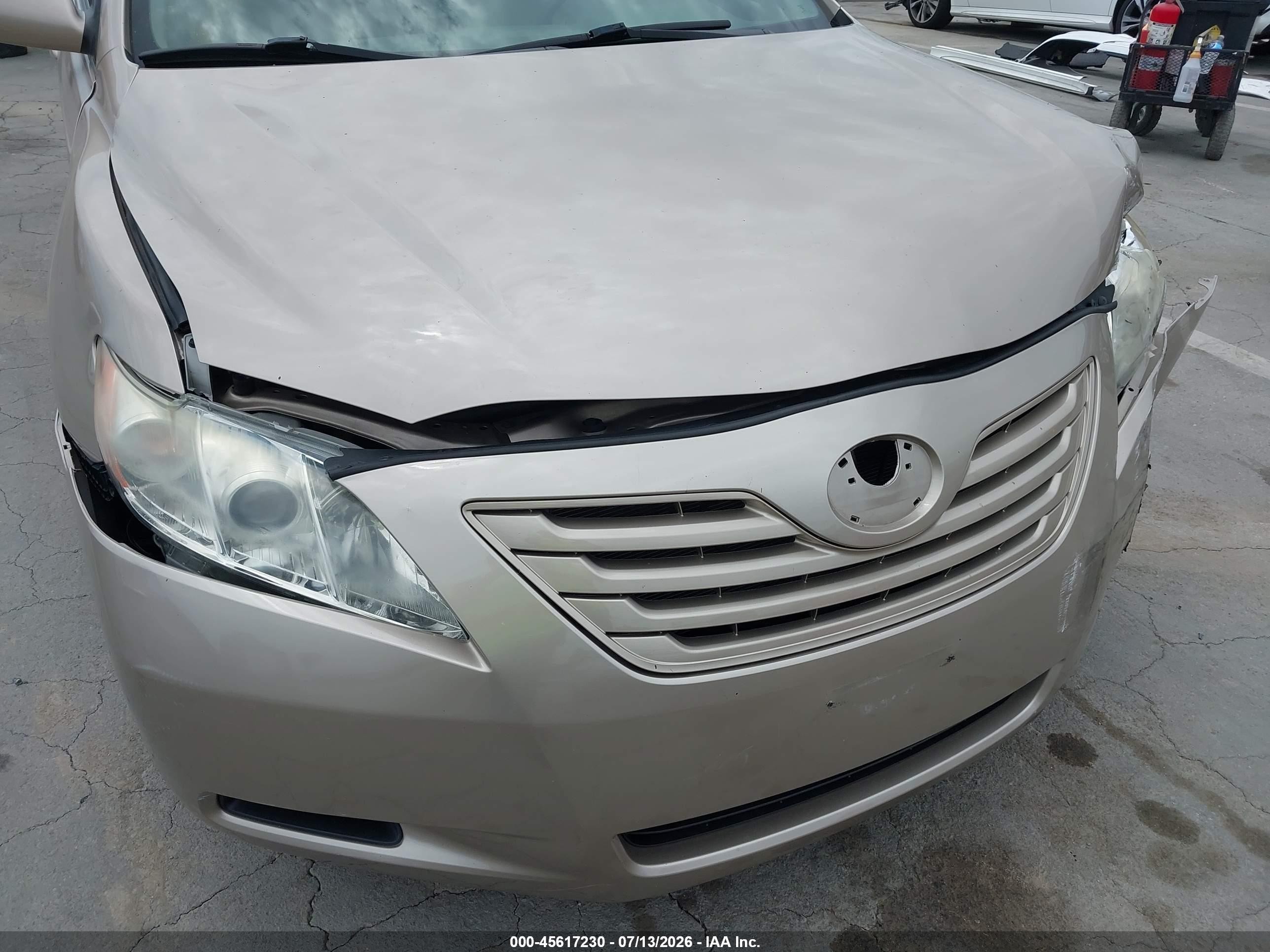 2009 Toyota Camry Le Champagne vin: 4T4BE46K89R087874