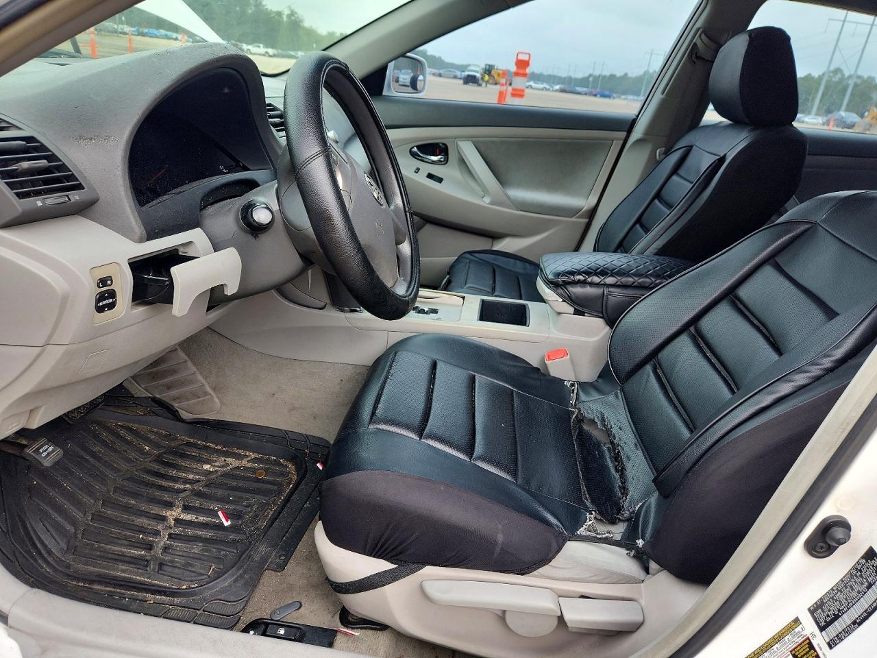 2009 Toyota Camry Белый vin: 4T4BE46K89R092413
