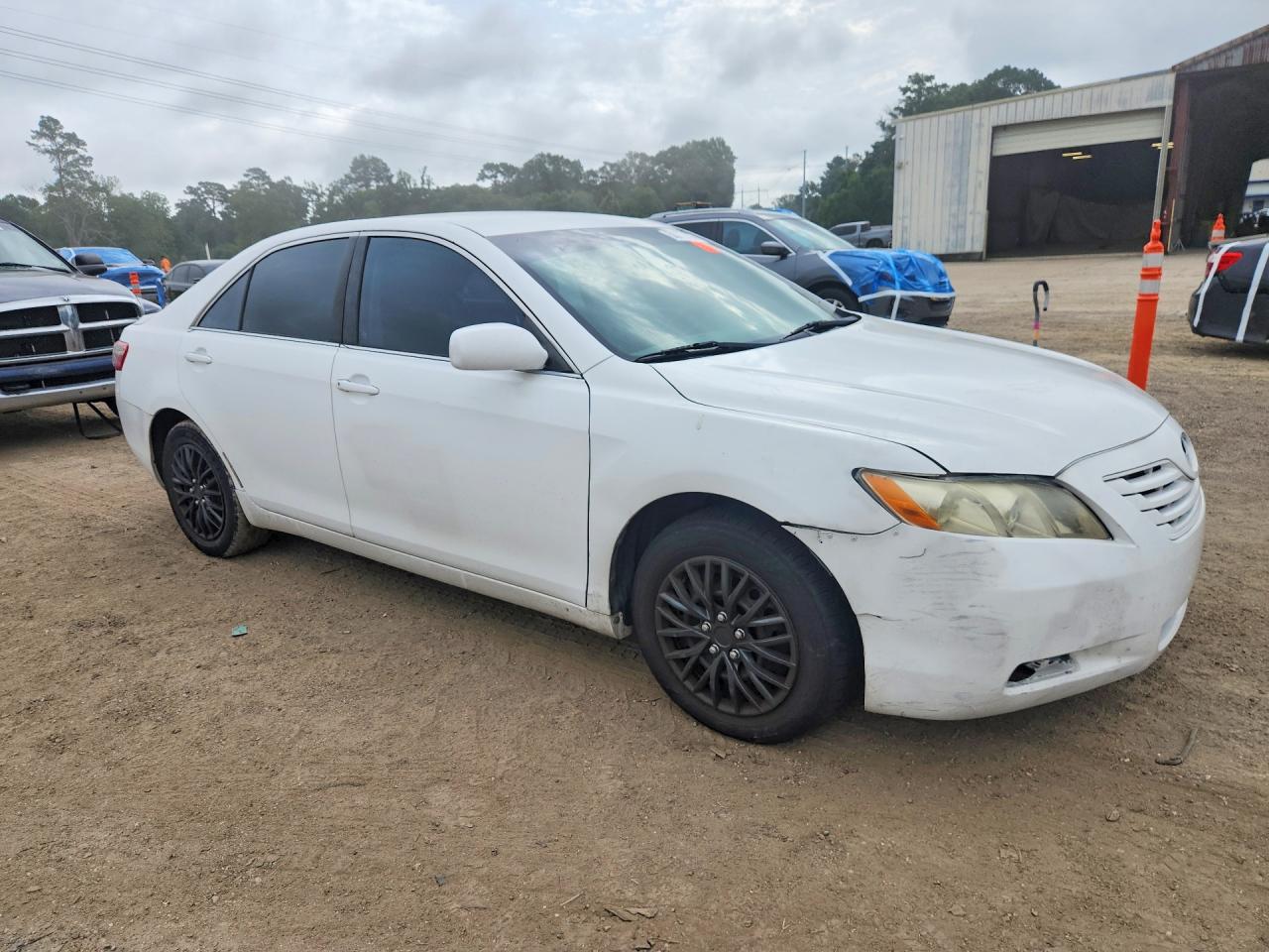 2009 Toyota Camry Белый vin: 4T4BE46K89R092413