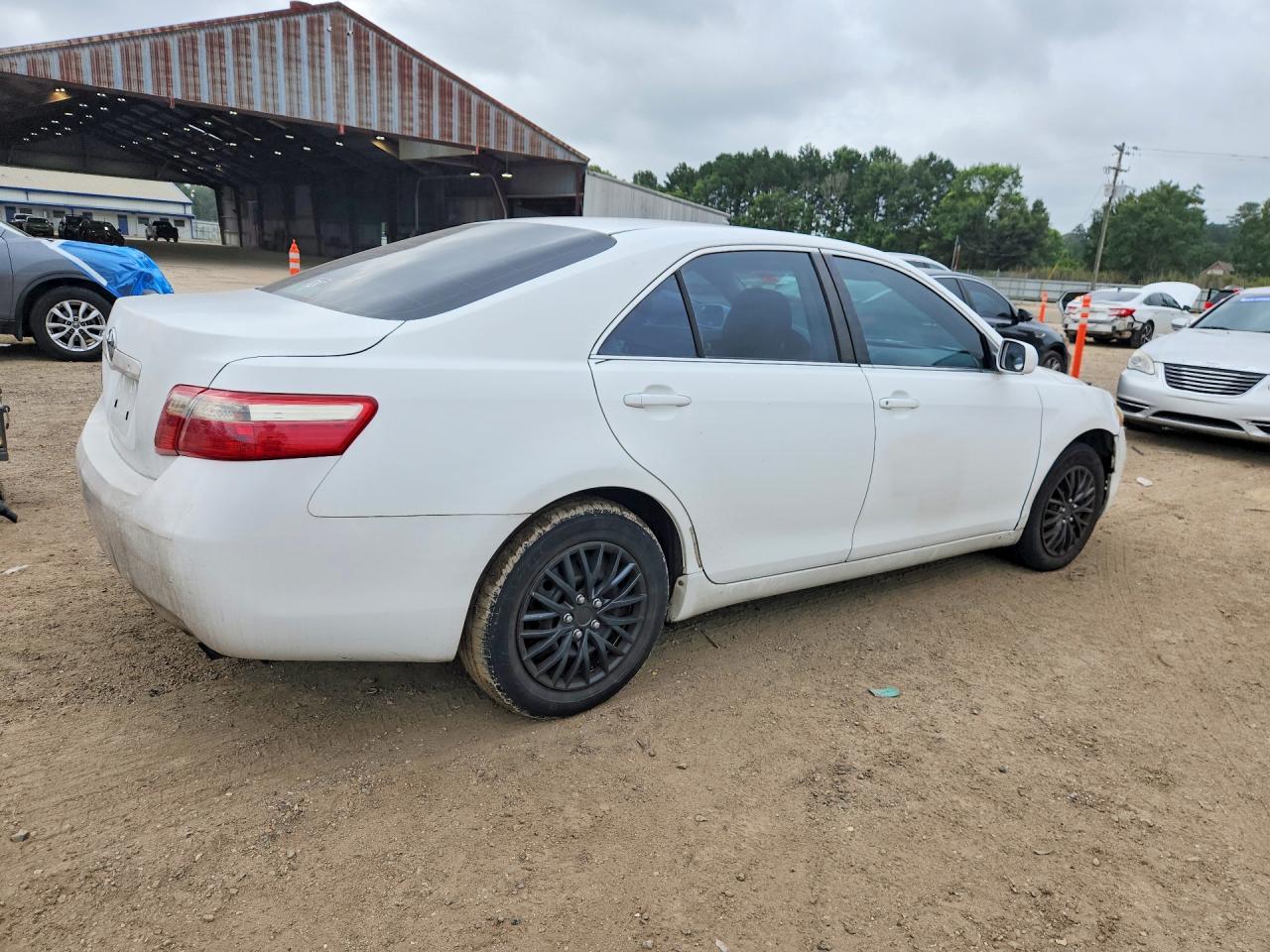 2009 Toyota Camry Белый vin: 4T4BE46K89R092413
