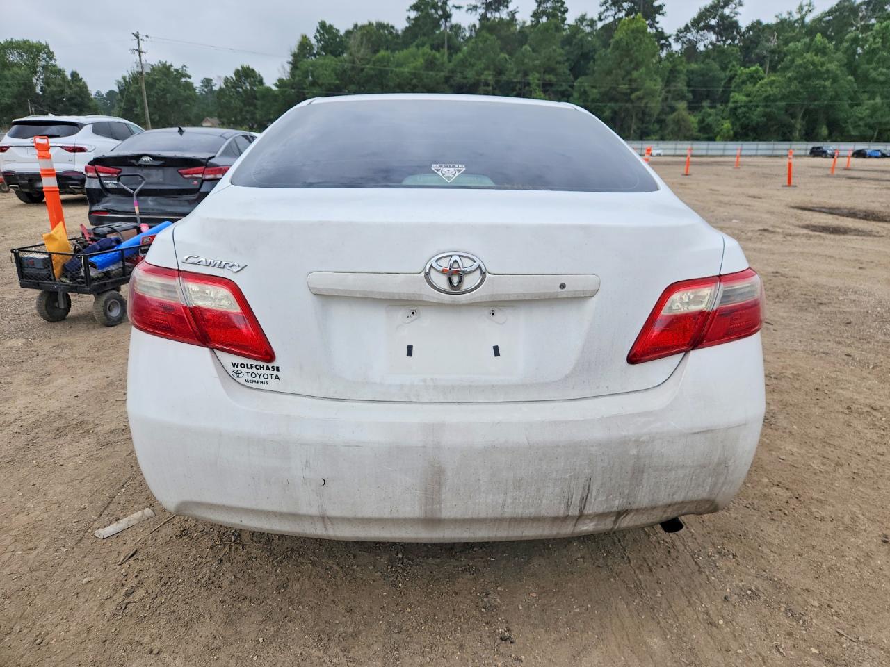 2009 Toyota Camry Белый vin: 4T4BE46K89R092413
