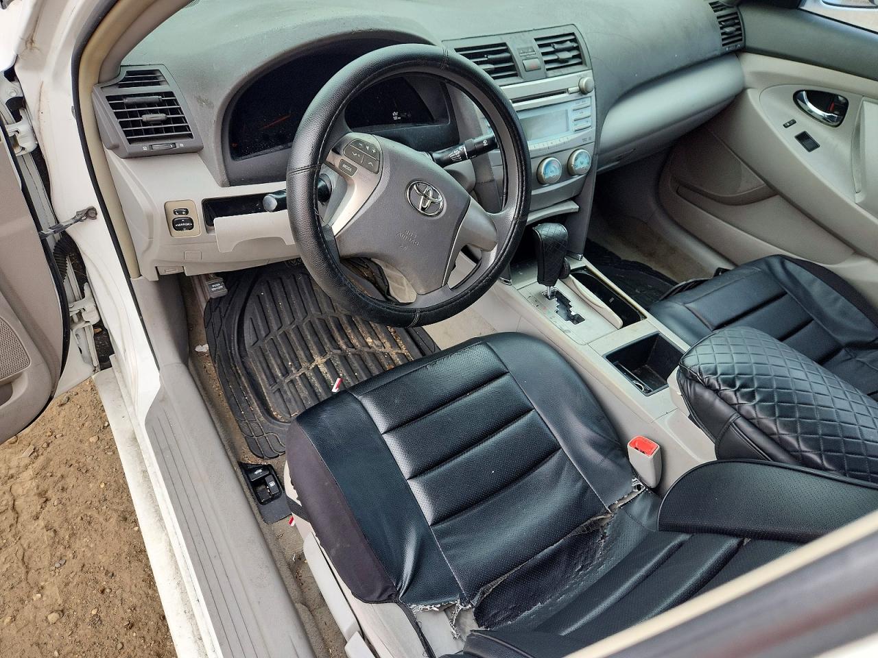 2009 Toyota Camry Белый vin: 4T4BE46K89R092413