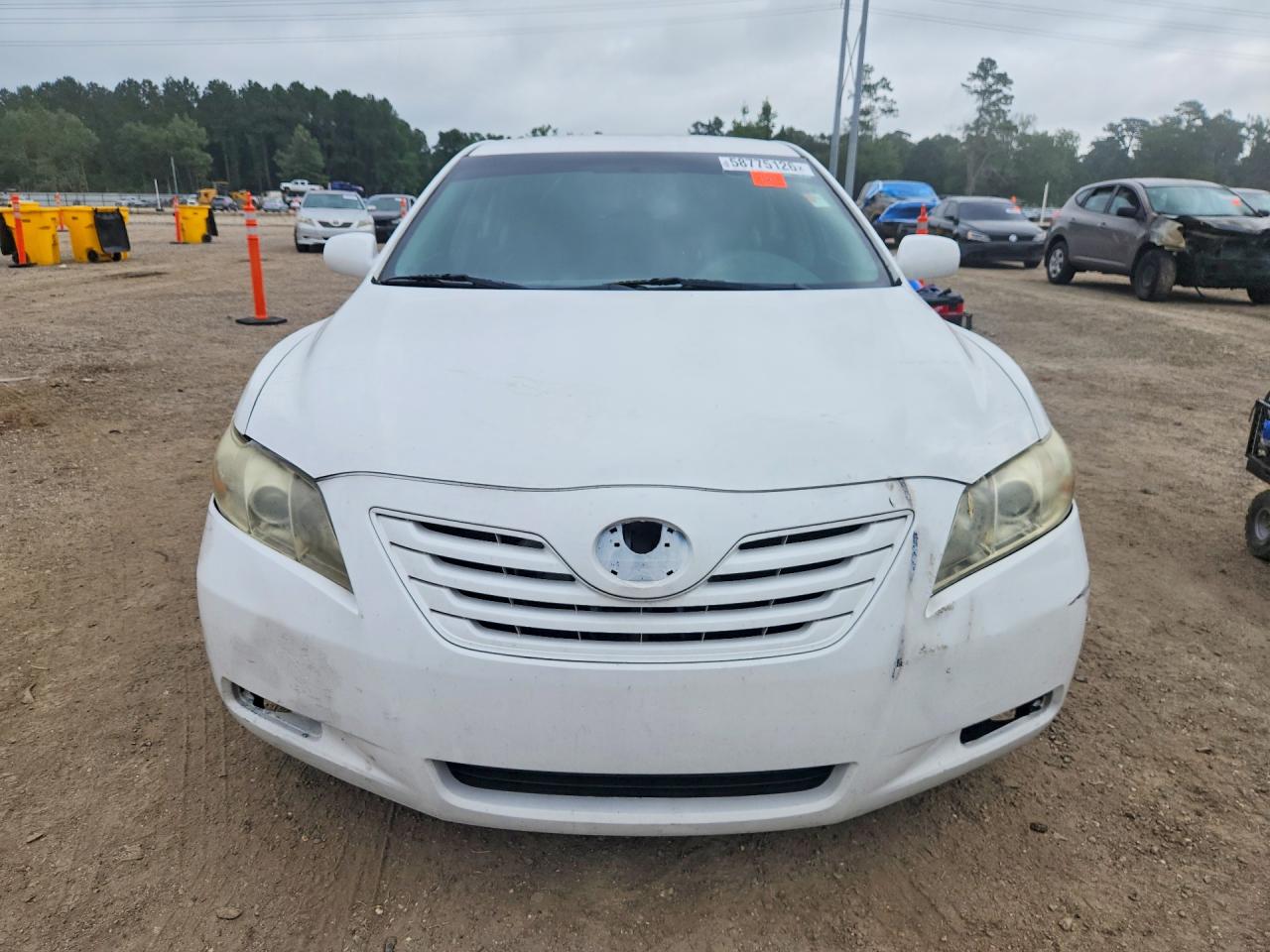 2009 Toyota Camry Белый vin: 4T4BE46K89R092413