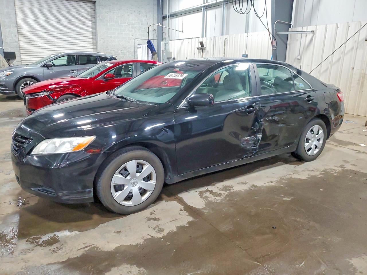 2009 Toyota Camry Le Black vin: 4T4BE46K89R093528