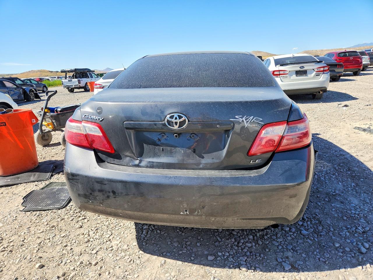 2009 Toyota Camry Le Black vin: 4T4BE46K89R112465