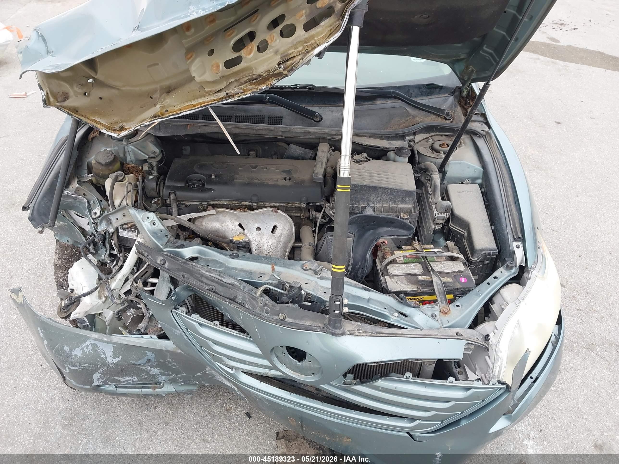 2009 Toyota Camry Le Light Blue vin: 4T4BE46K89R115382