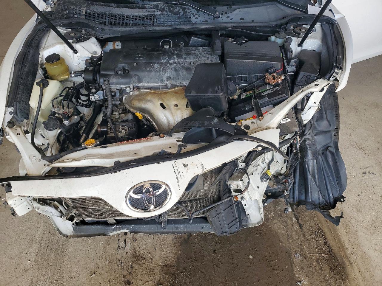 2009 Toyota Camry Le White vin: 4T4BE46K89R116239