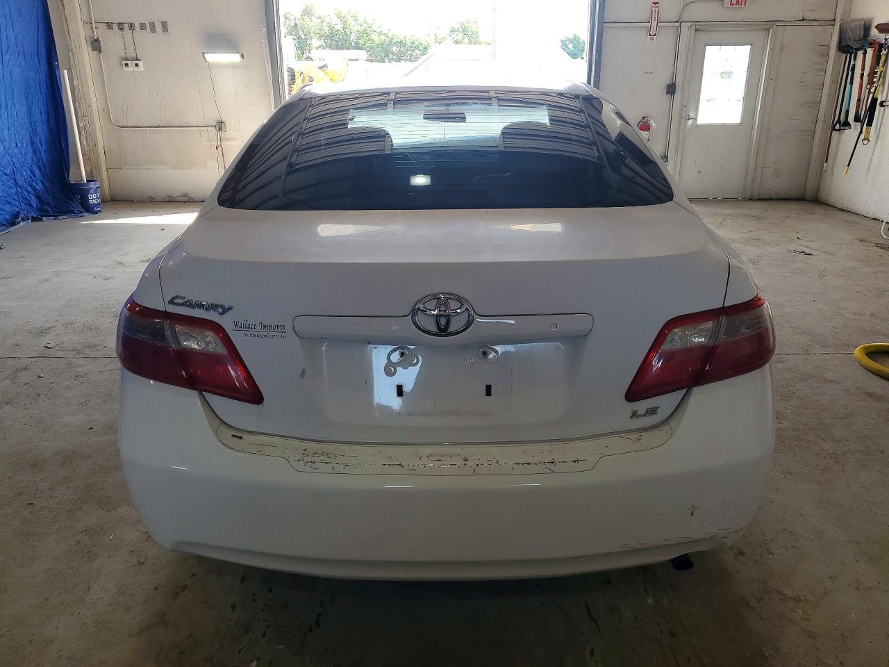 2009 Toyota Camry Le White vin: 4T4BE46K89R116239