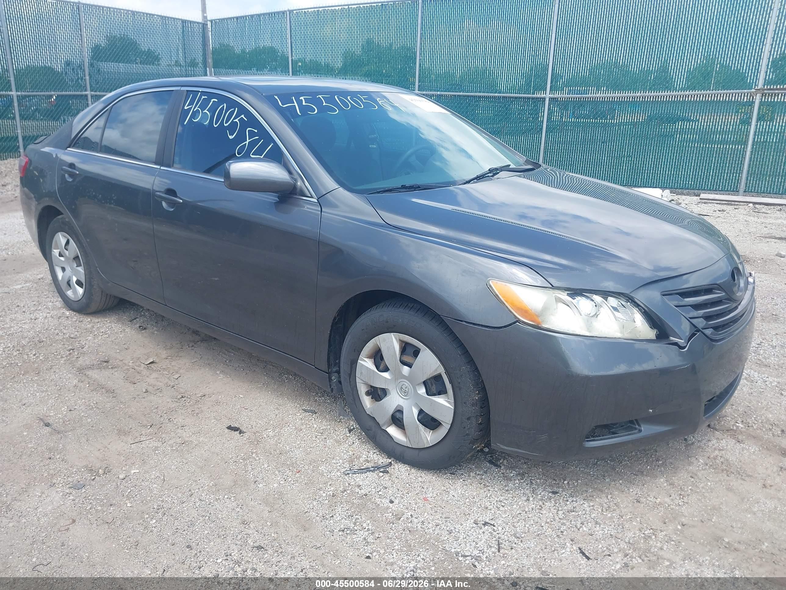 2009 Toyota Camry Le Gray vin: 4T4BE46K89R129511