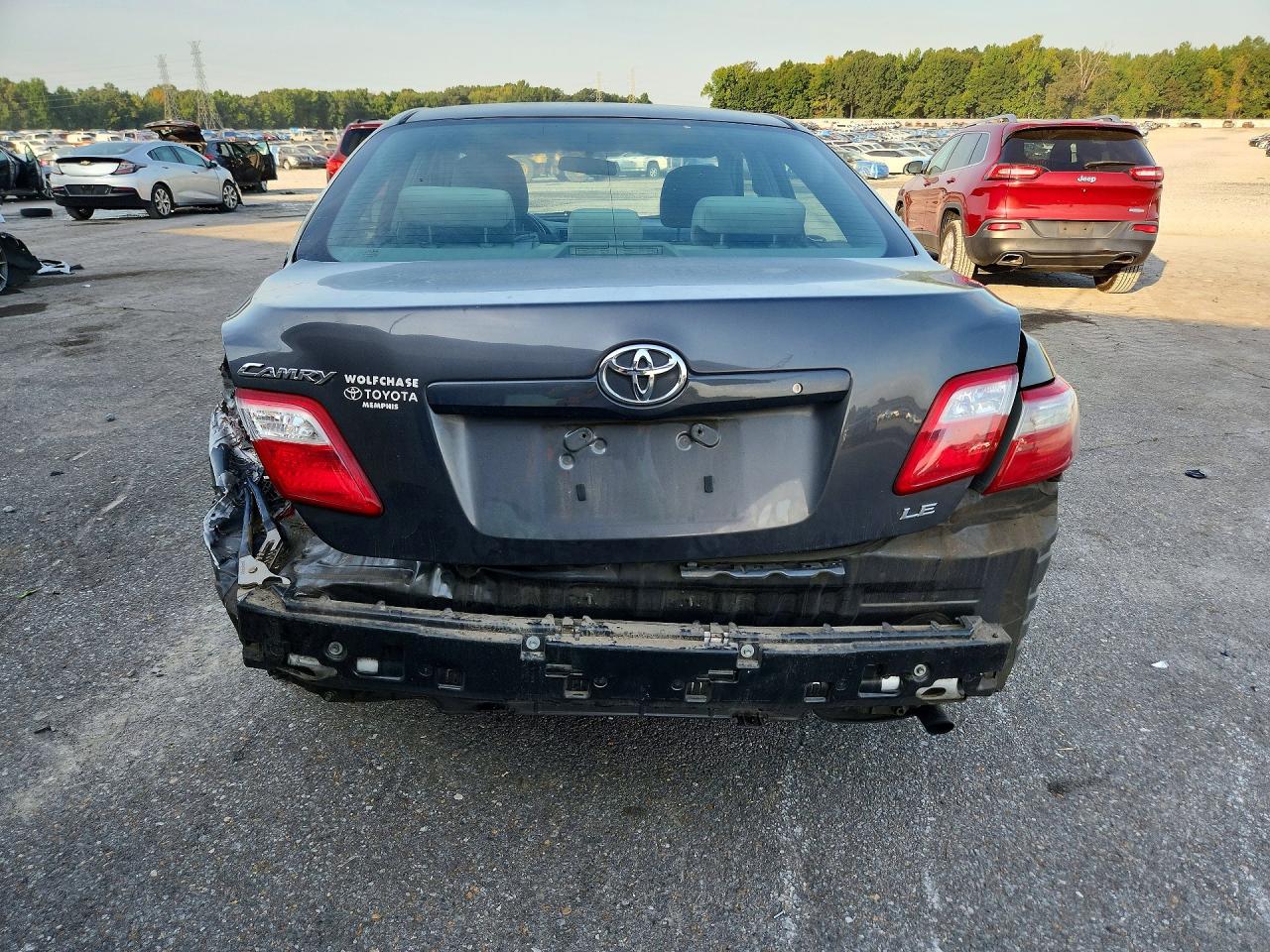 2009 Toyota Camry Le Gray vin: 4T4BE46K89R135549