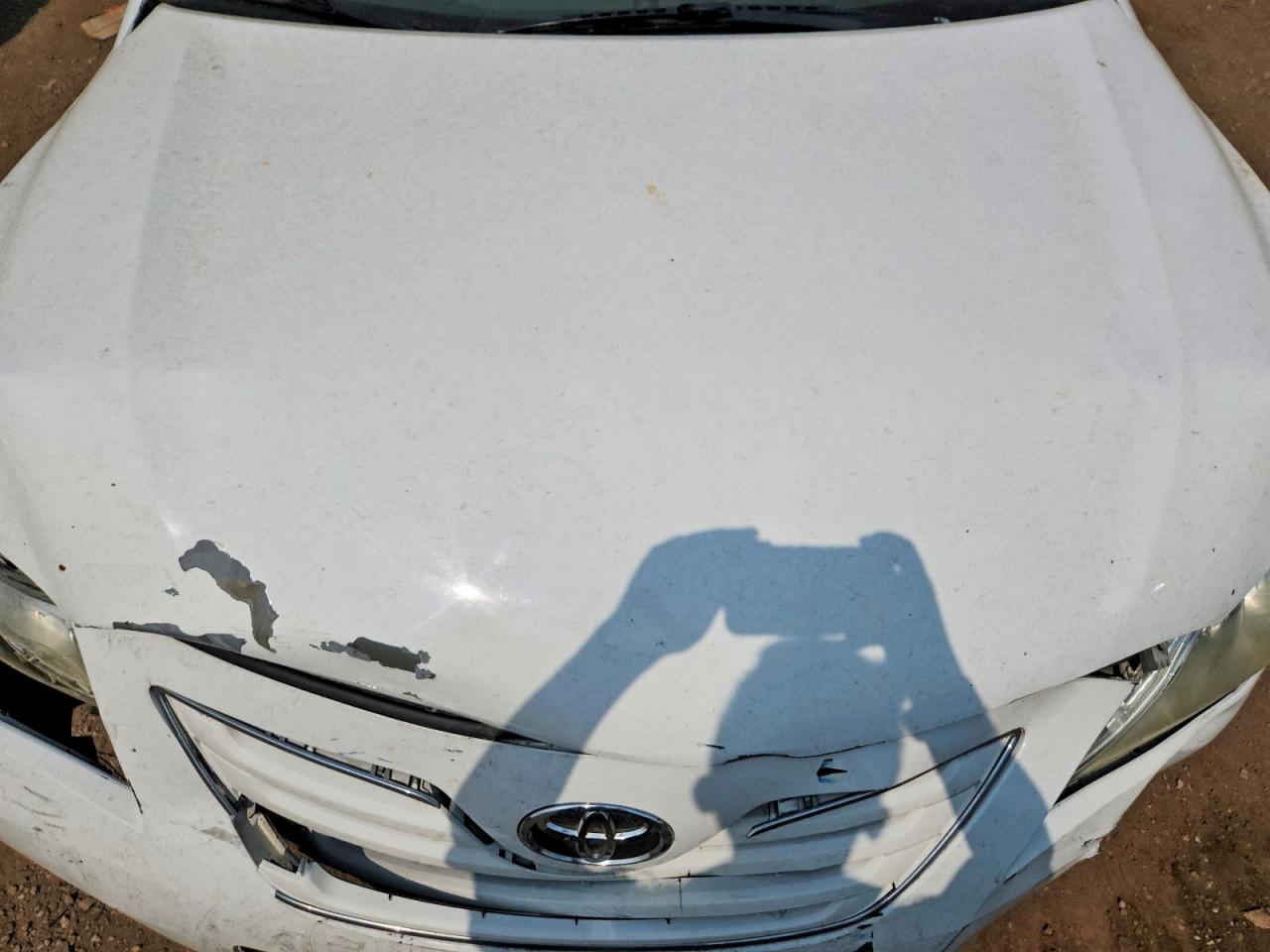 2009 Toyota Camry Base White vin: 4T4BE46K89R136913