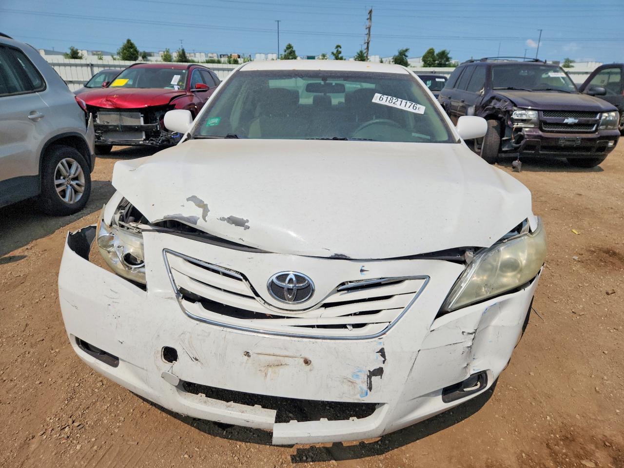 2009 Toyota Camry Base White vin: 4T4BE46K89R136913