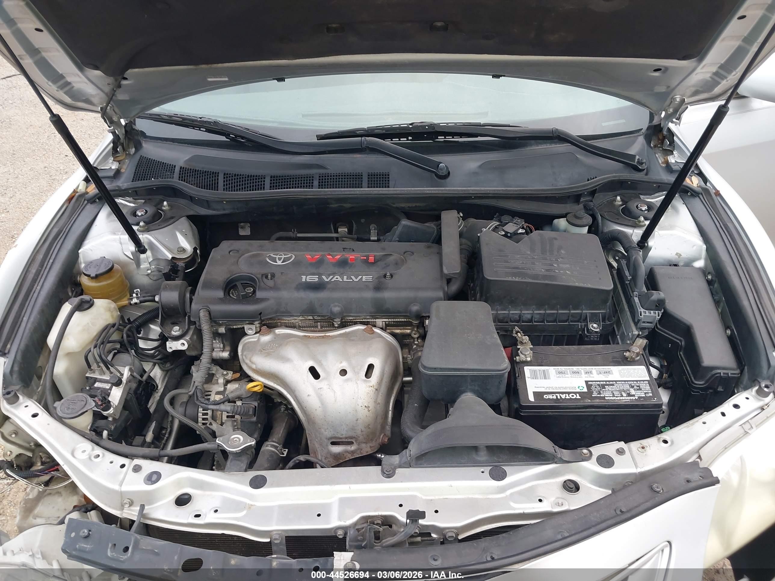 2007 Toyota Camry Ce Silver vin: 4T4BE46K97R010282
