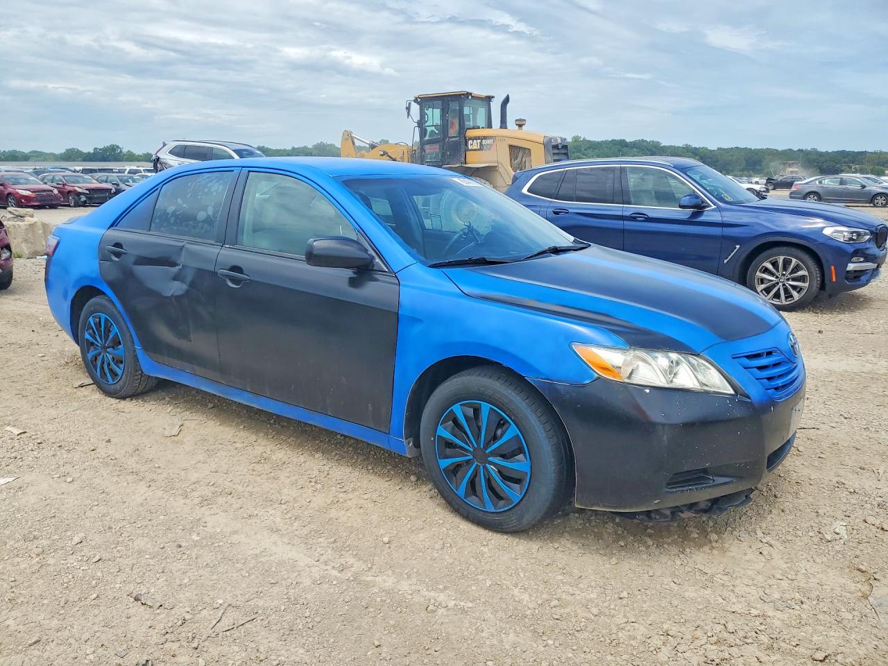 2008 Toyota Camry Le Черный vin: 4T4BE46K98R026306