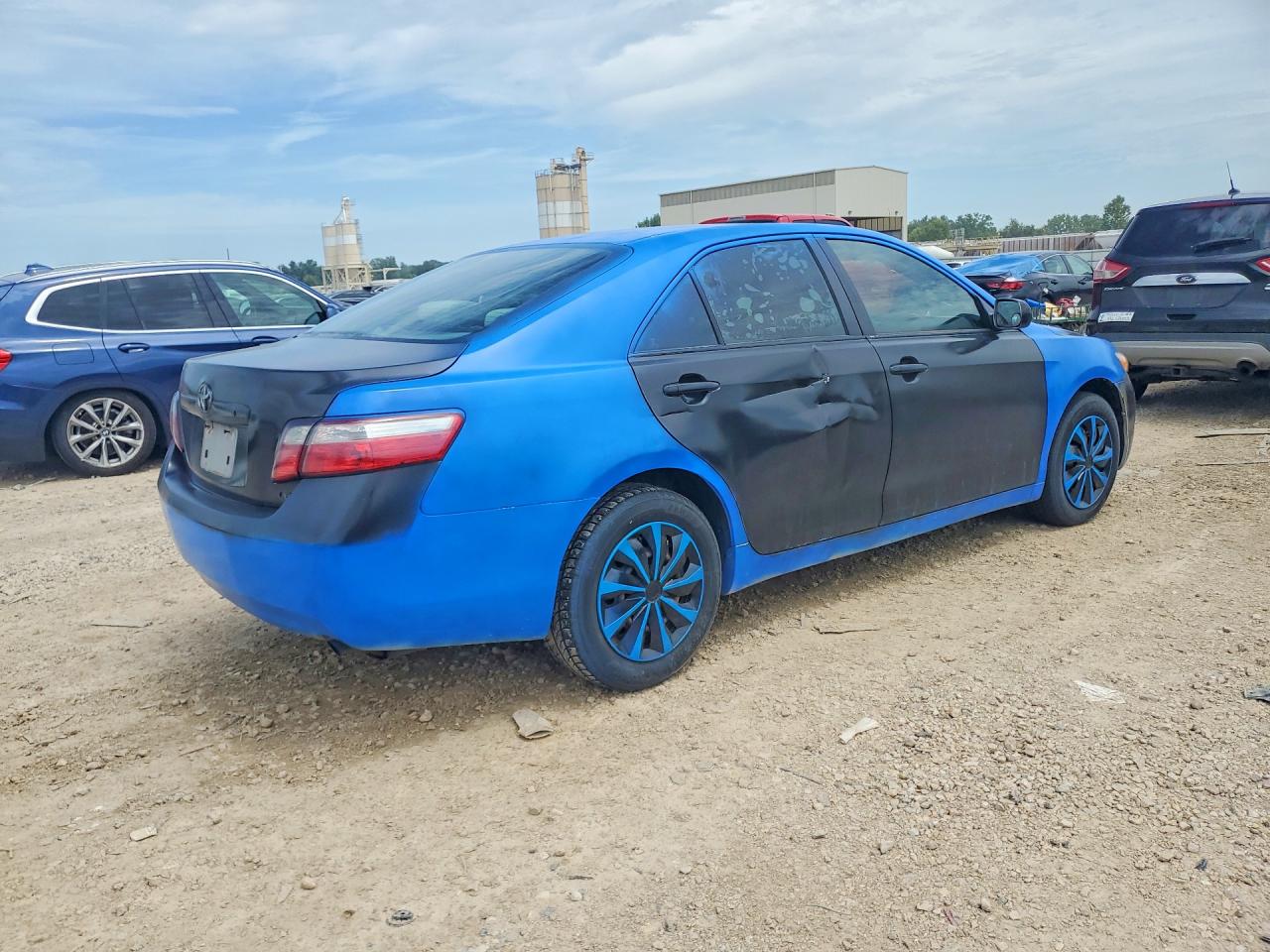 2008 Toyota Camry Le Черный vin: 4T4BE46K98R026306