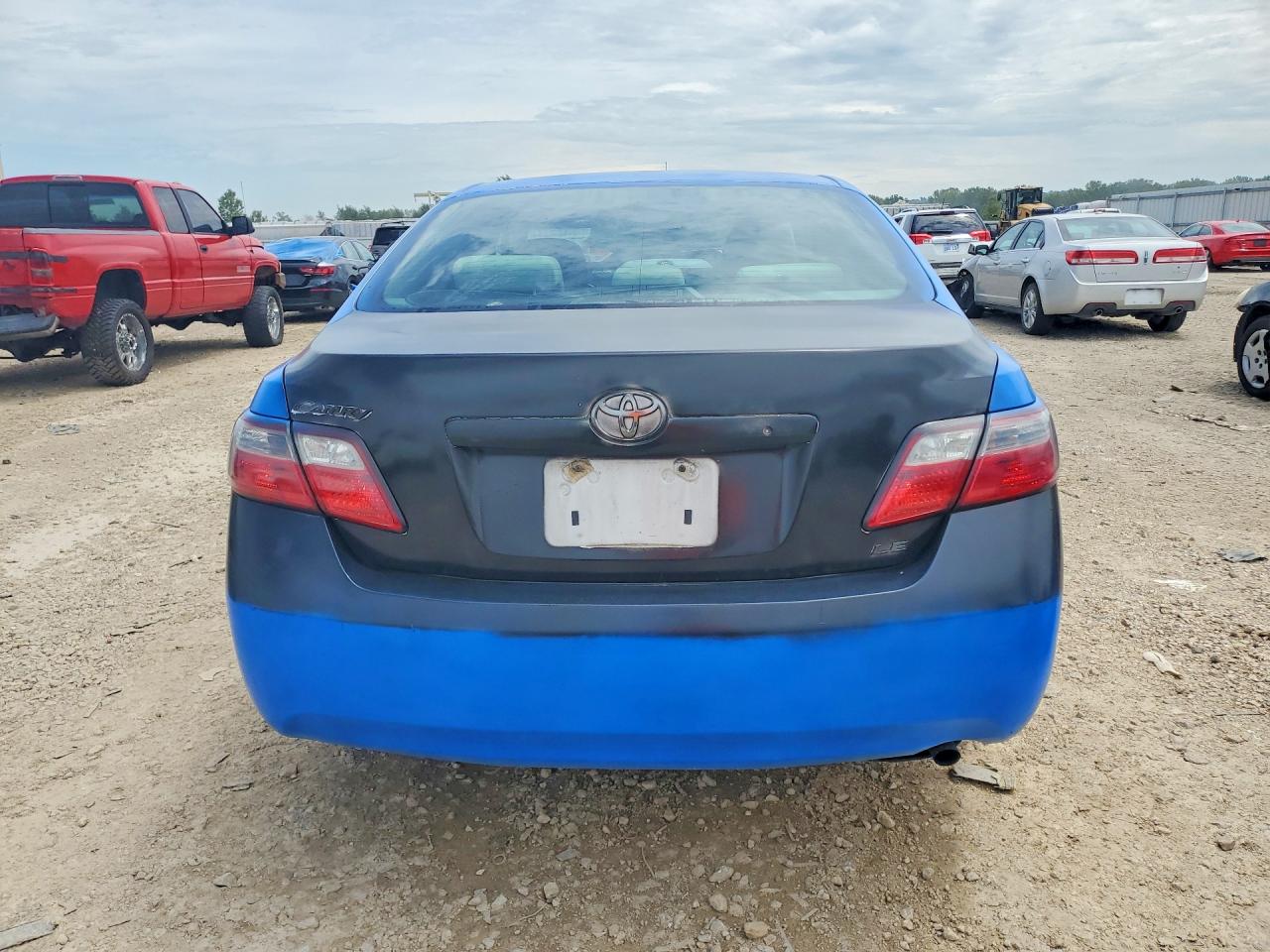2008 Toyota Camry Le Черный vin: 4T4BE46K98R026306