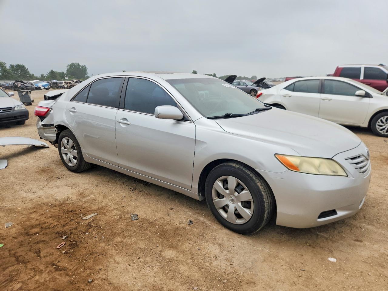2008 Toyota Camry Le Silver vin: 4T4BE46K98R028136