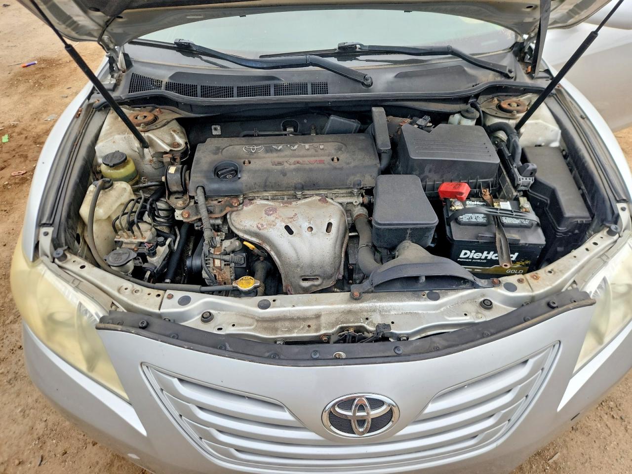 2008 Toyota Camry Le Silver vin: 4T4BE46K98R028136