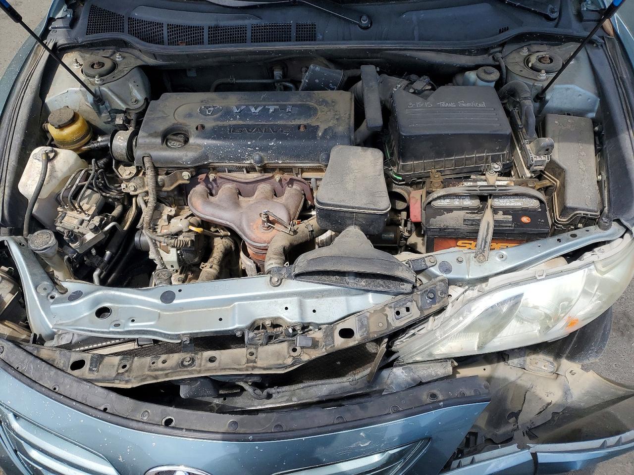 2008 Toyota Camry Le Turquoise vin: 4T4BE46K98R032896