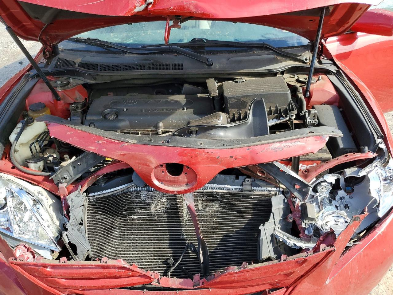 2009 Toyota Camry Le Red vin: 4T4BE46K99R061087