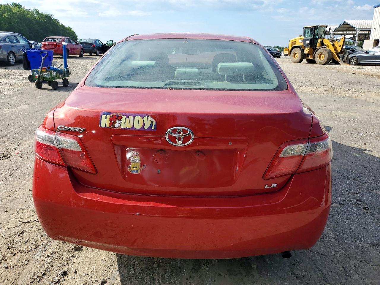 2009 Toyota Camry Le Red vin: 4T4BE46K99R061087