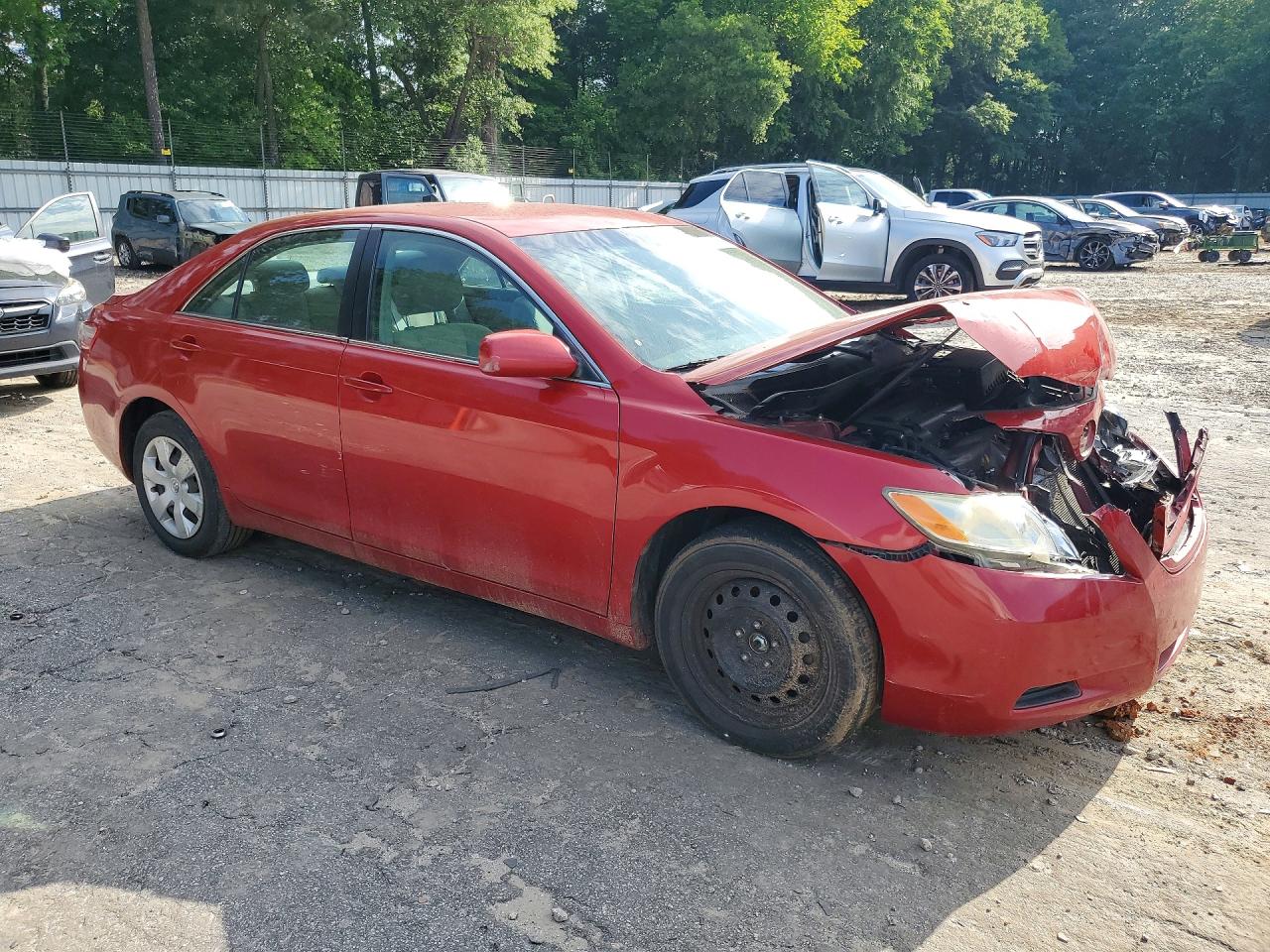 2009 Toyota Camry Le Red vin: 4T4BE46K99R061087