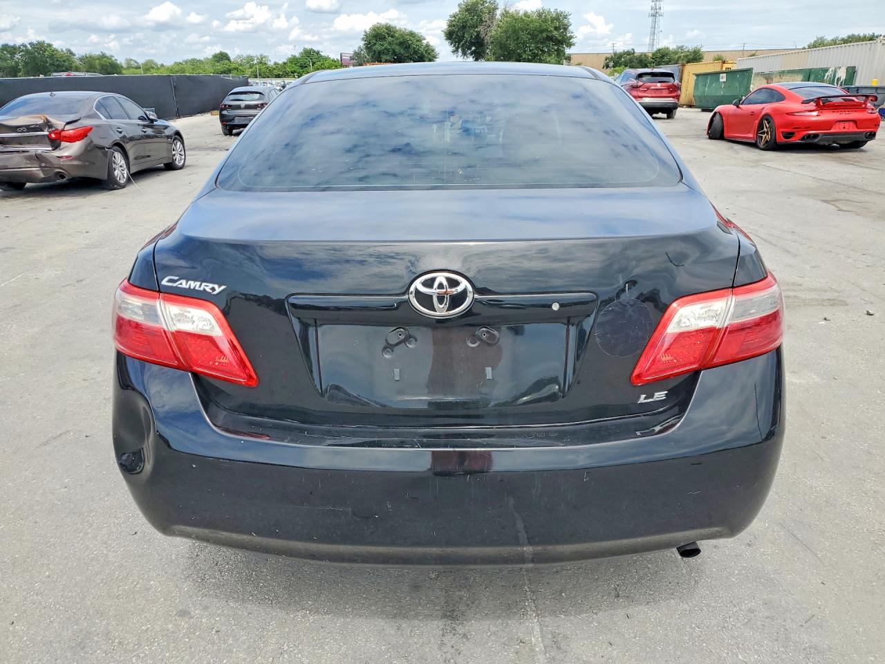 2009 Toyota Camry Le Black vin: 4T4BE46K99R069416