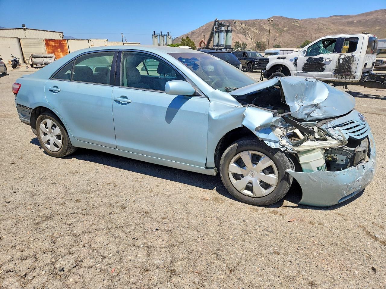 2009 Toyota Camry Le Blue vin: 4T4BE46K99R084059