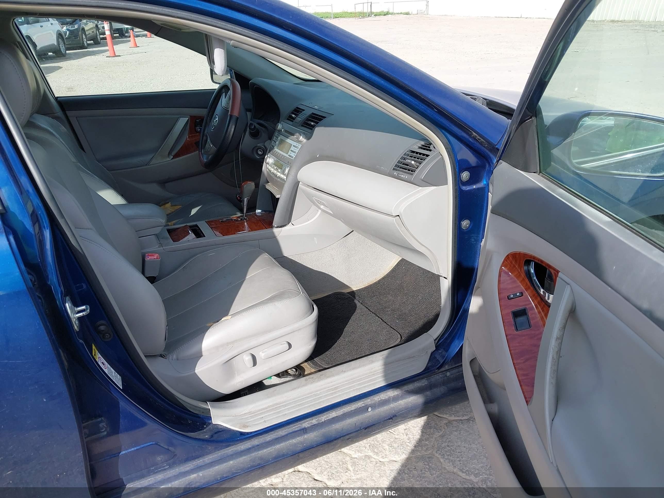 2009 Toyota Camry Xle Blue vin: 4T4BE46K99R095398