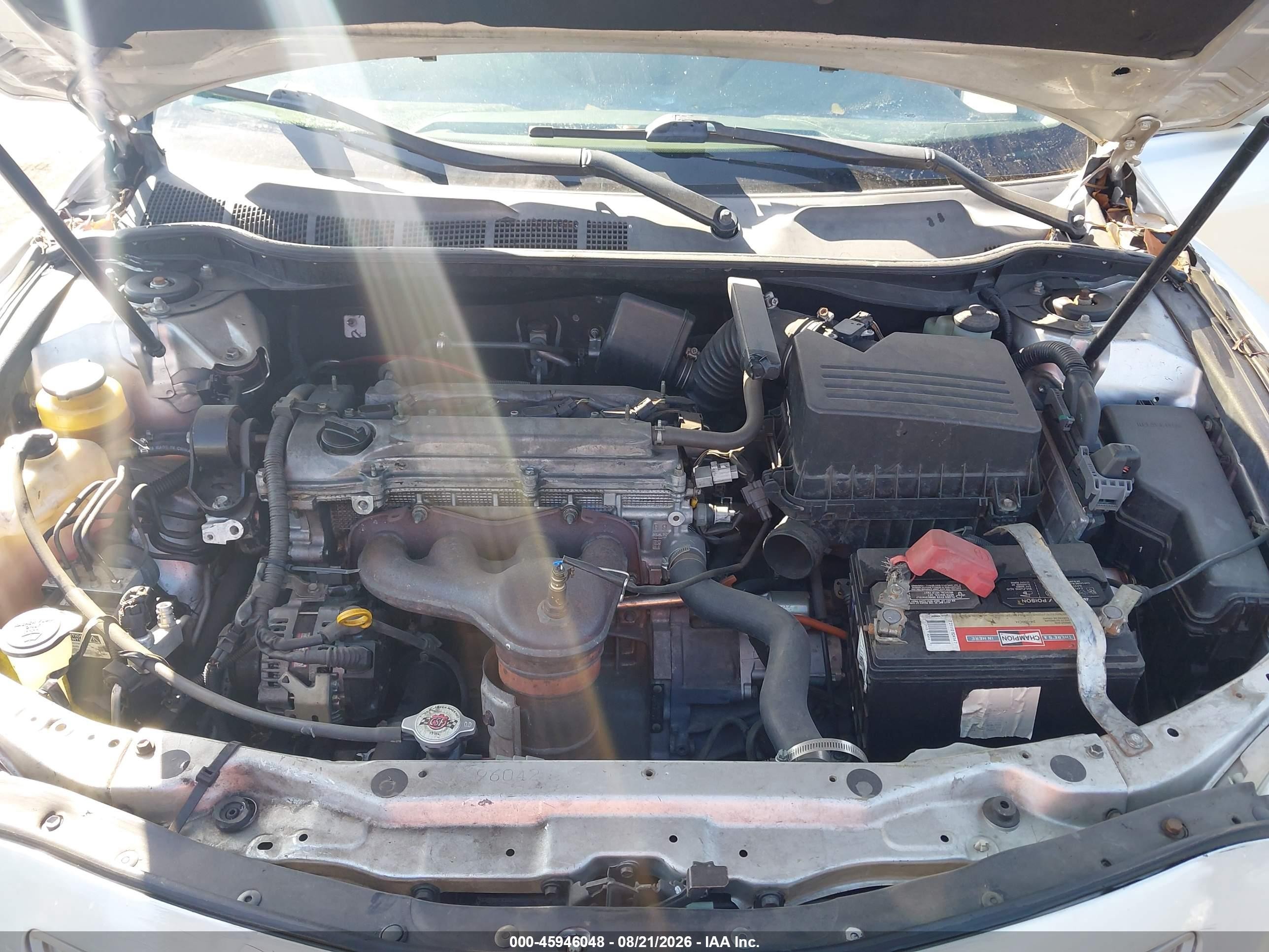 2009 Toyota Camry Le Silver vin: 4T4BE46K99R096907