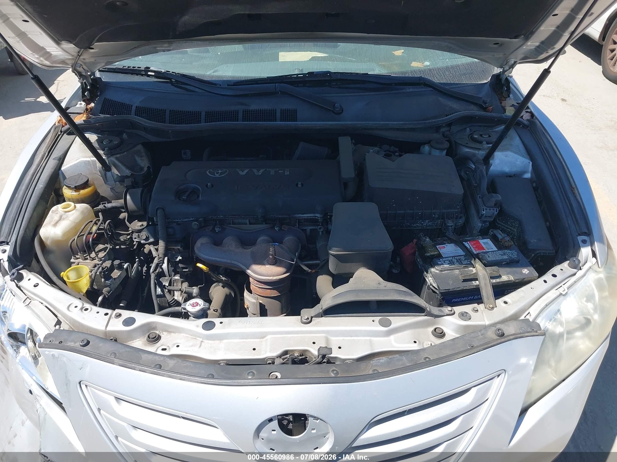 2009 Toyota Camry Le Серебряный vin: 4T4BE46K99R099239