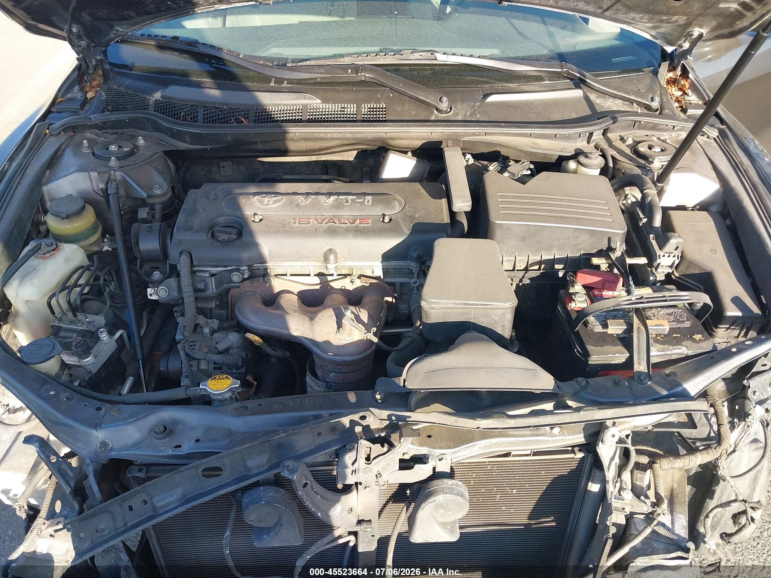 2009 Toyota Camry Le Gray vin: 4T4BE46K99R114712