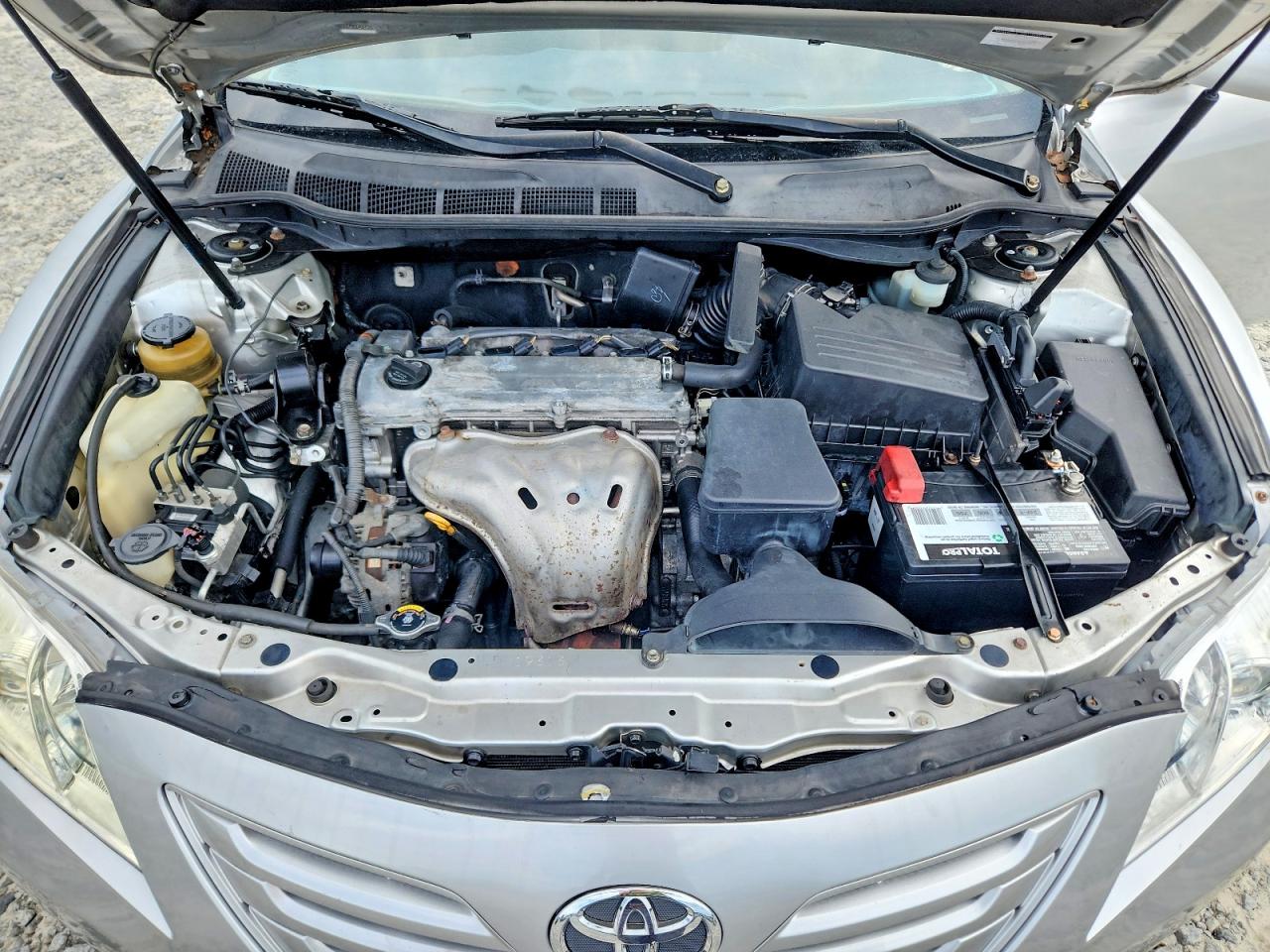 2009 Toyota Camry Le Серебряный vin: 4T4BE46K99R120154