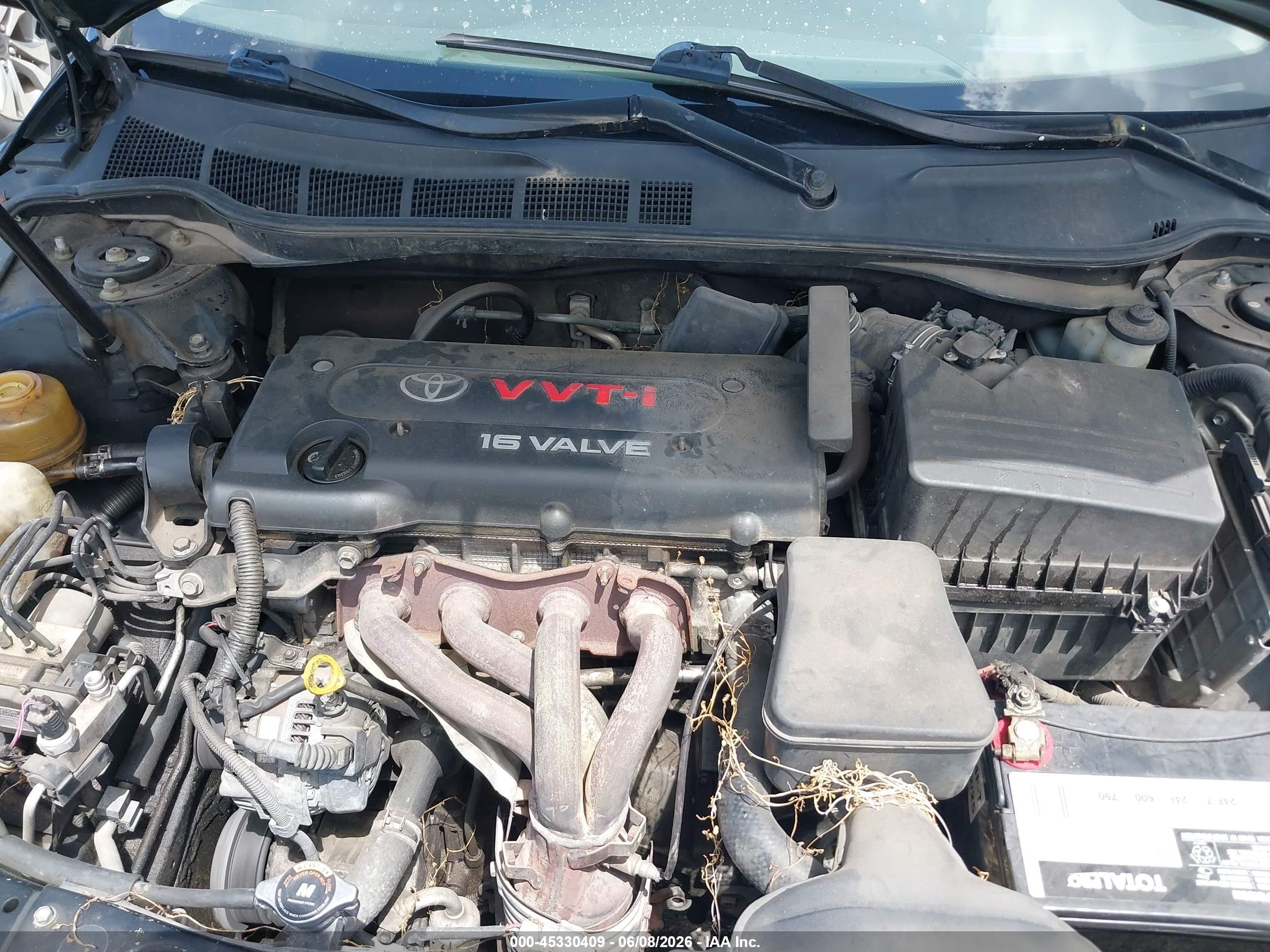 2007 Toyota Camry Le Black vin: 4T4BE46KX7R004474