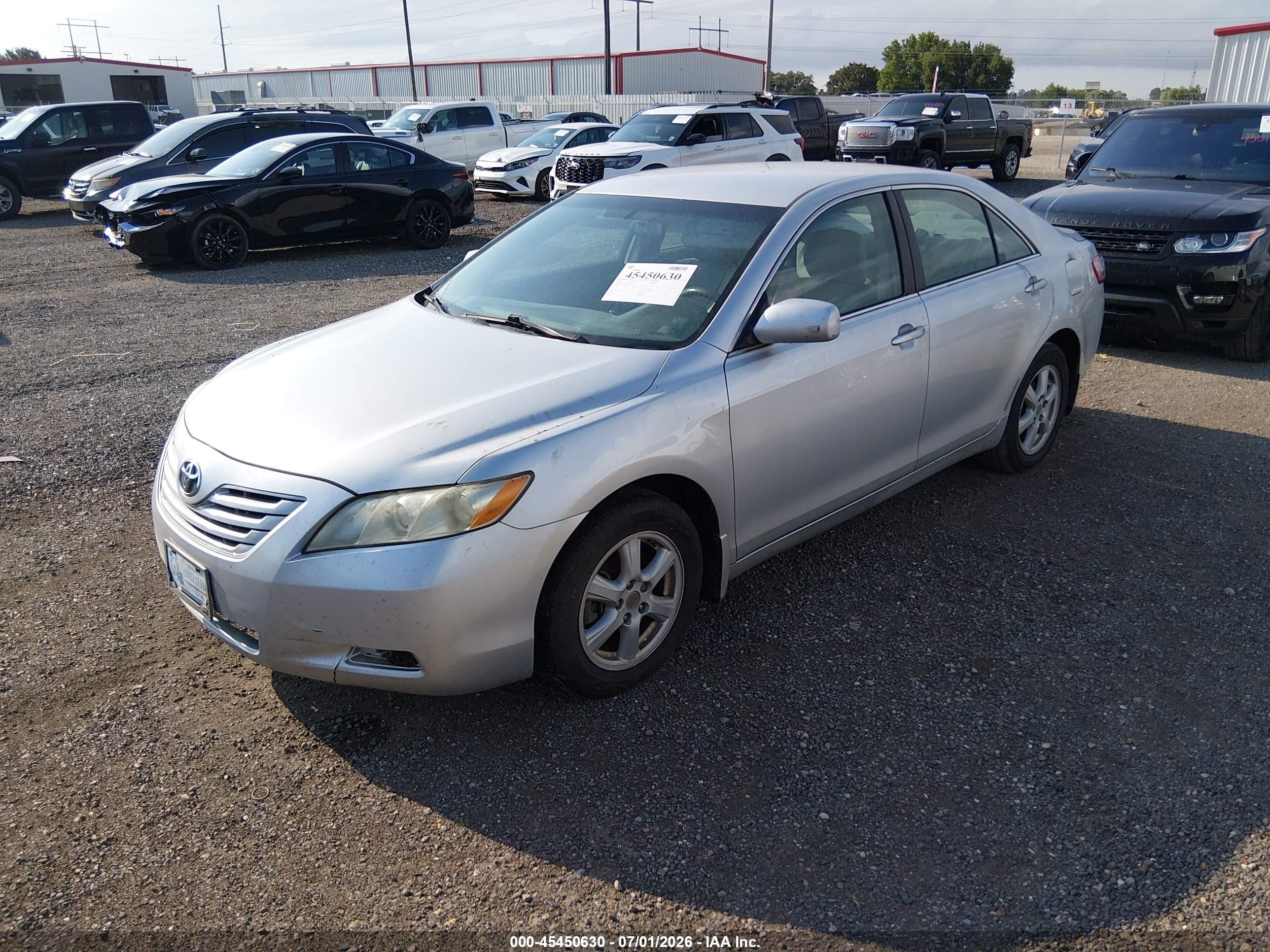 2008 Toyota Camry Le Silver vin: 4T4BE46KX8R015265