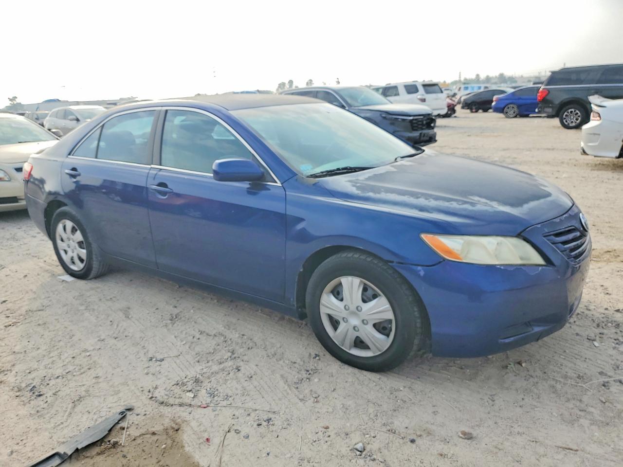 2008 Toyota Camry Ce Blue vin: 4T4BE46KX8R023916
