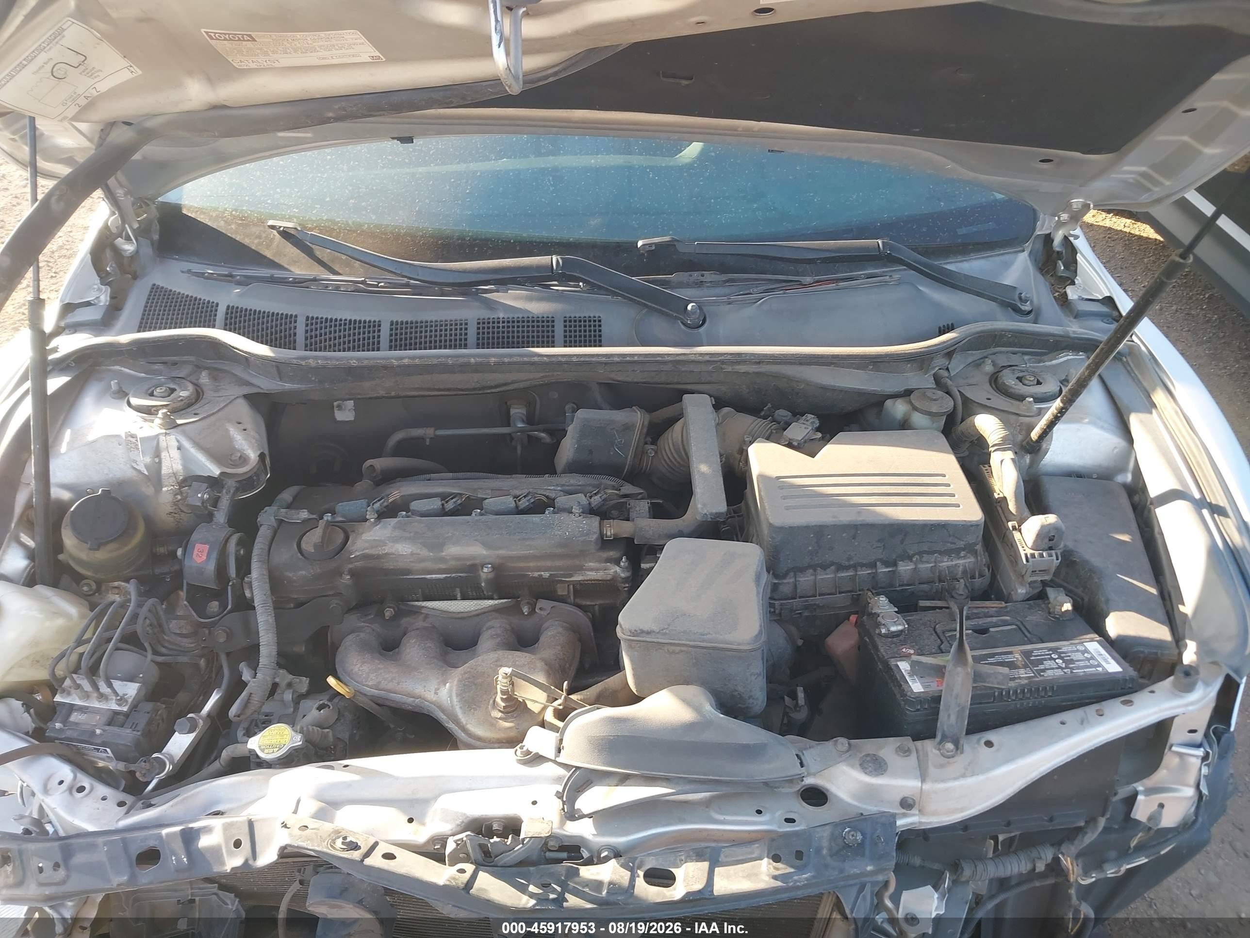 2009 Toyota Camry Le Gray vin: 4T4BE46KX9R076620