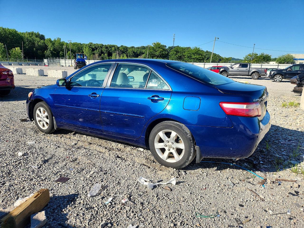 2009 Toyota Camry Le Синий vin: 4T4BE46KX9R082868