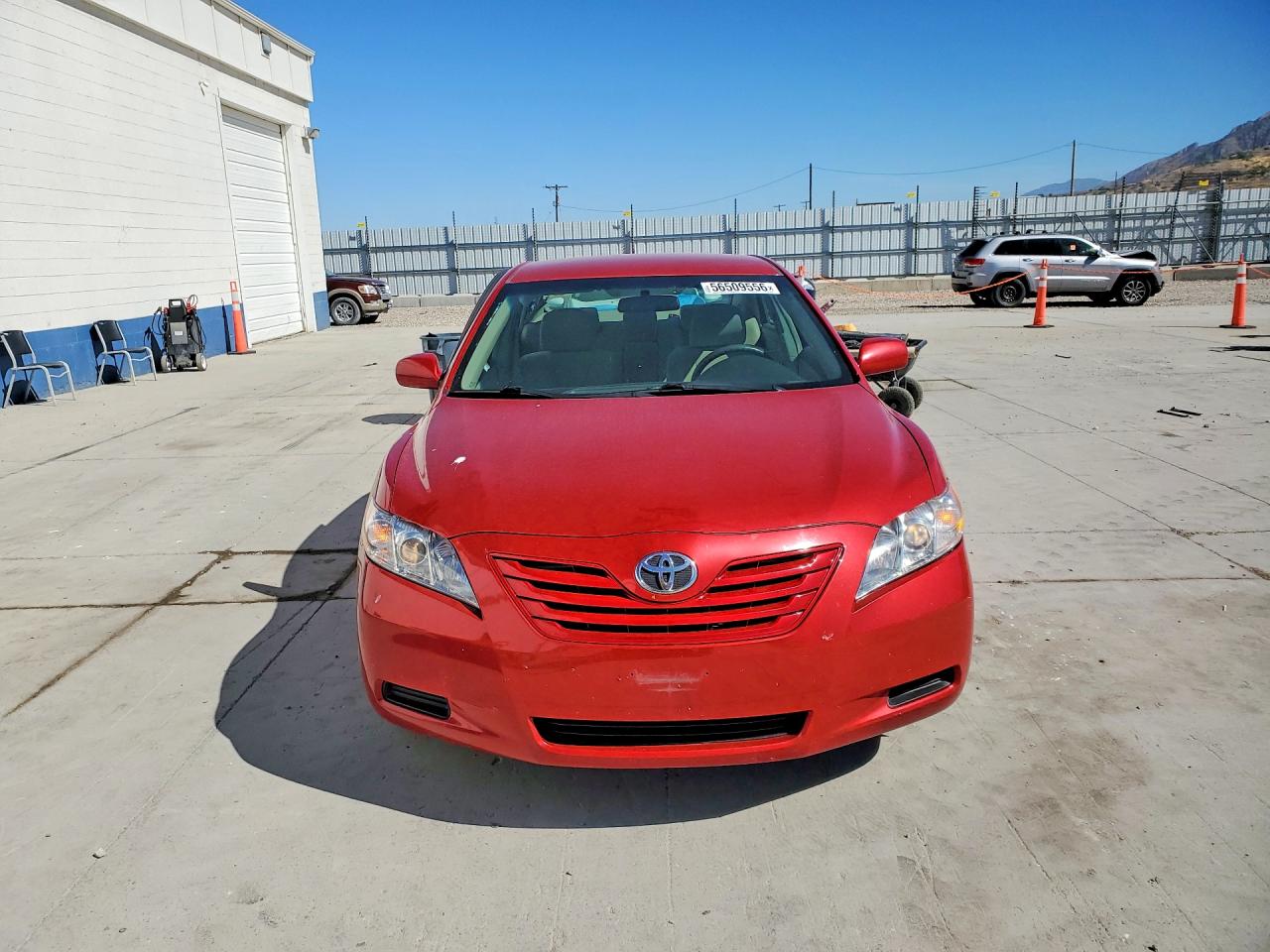 2009 Toyota Camry Le Красный vin: 4T4BE46KX9R088394