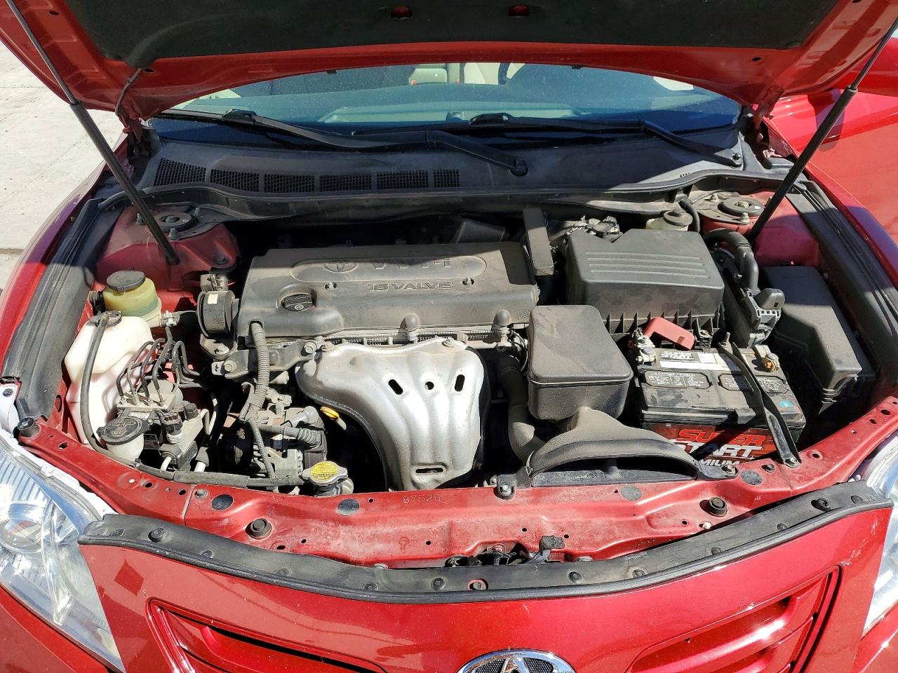 2009 Toyota Camry Le Красный vin: 4T4BE46KX9R088394