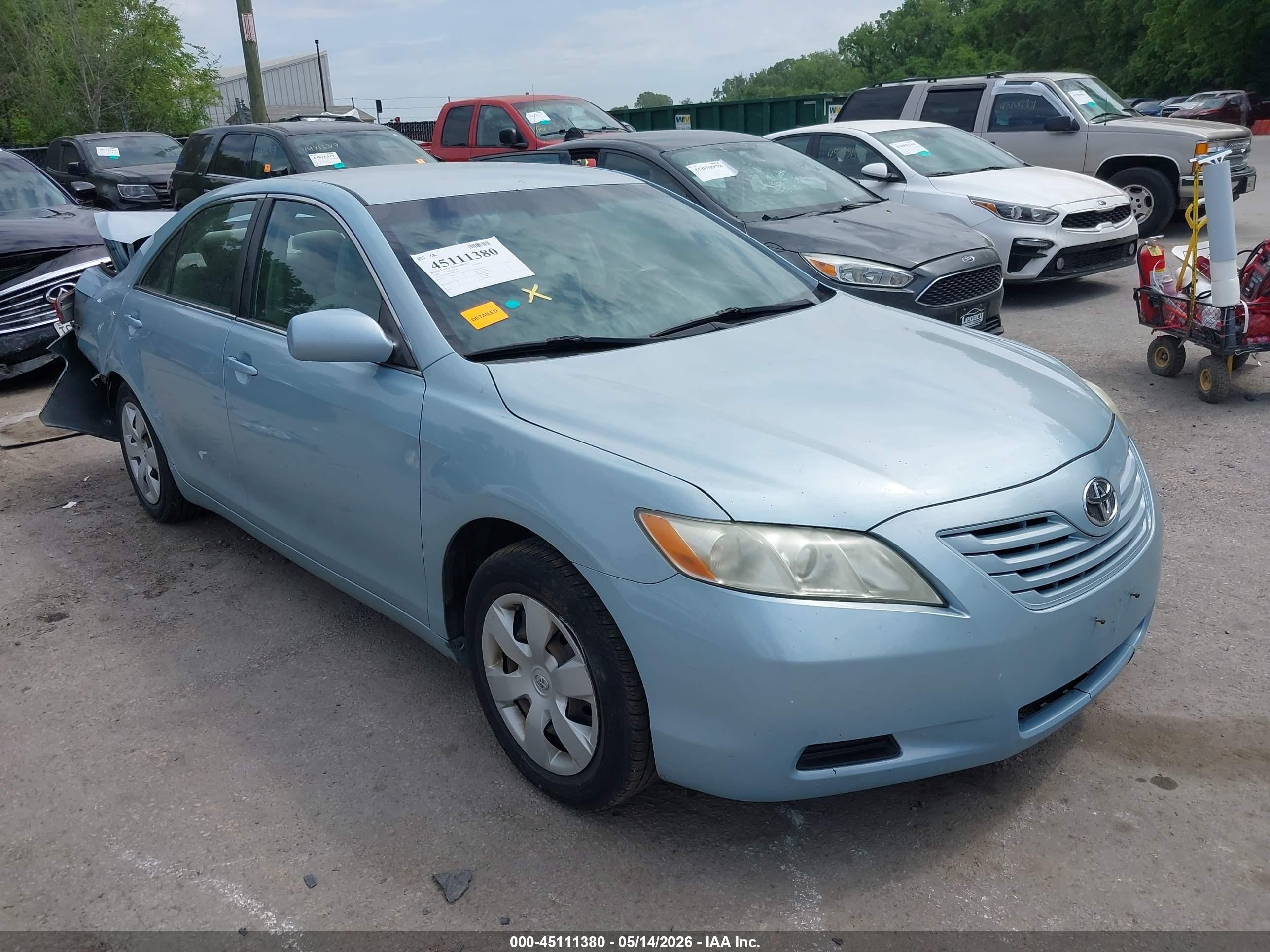 2009 Toyota Camry Le Blue vin: 4T4BE46KX9R092350