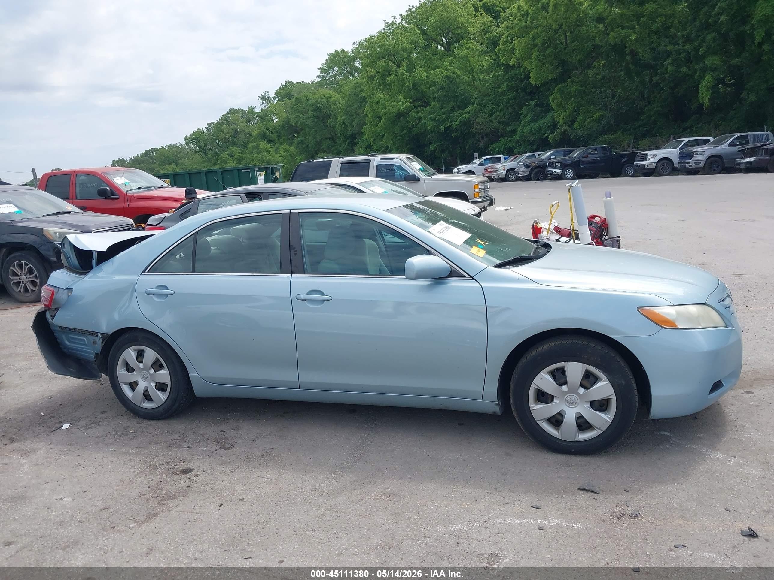 2009 Toyota Camry Le Blue vin: 4T4BE46KX9R092350