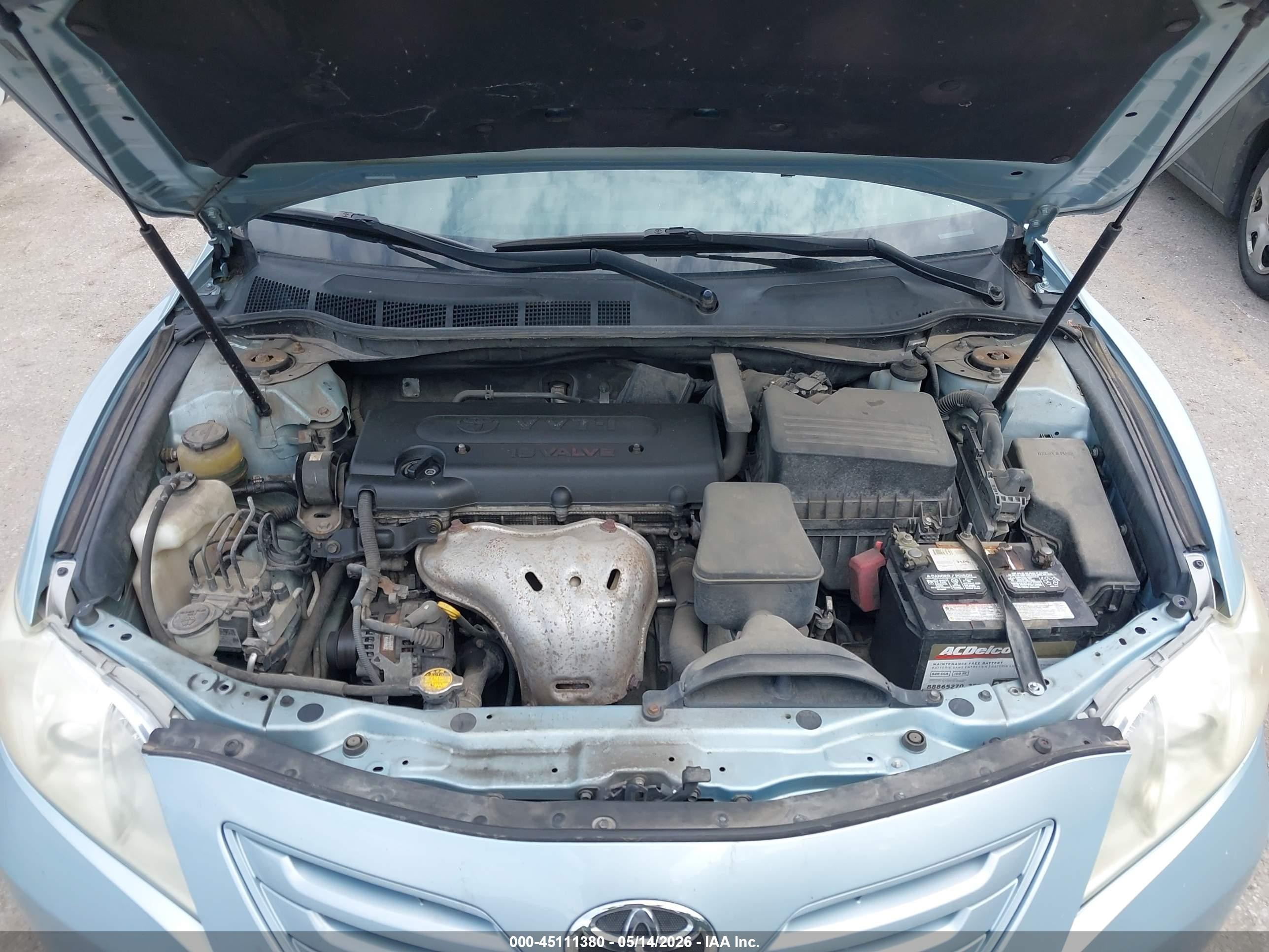 2009 Toyota Camry Le Blue vin: 4T4BE46KX9R092350