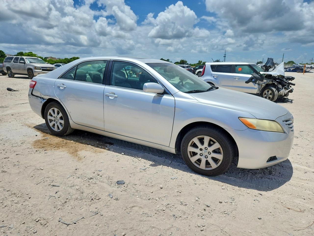 2009 Toyota Camry Xle Серебряный vin: 4T4BE46KX9R095507