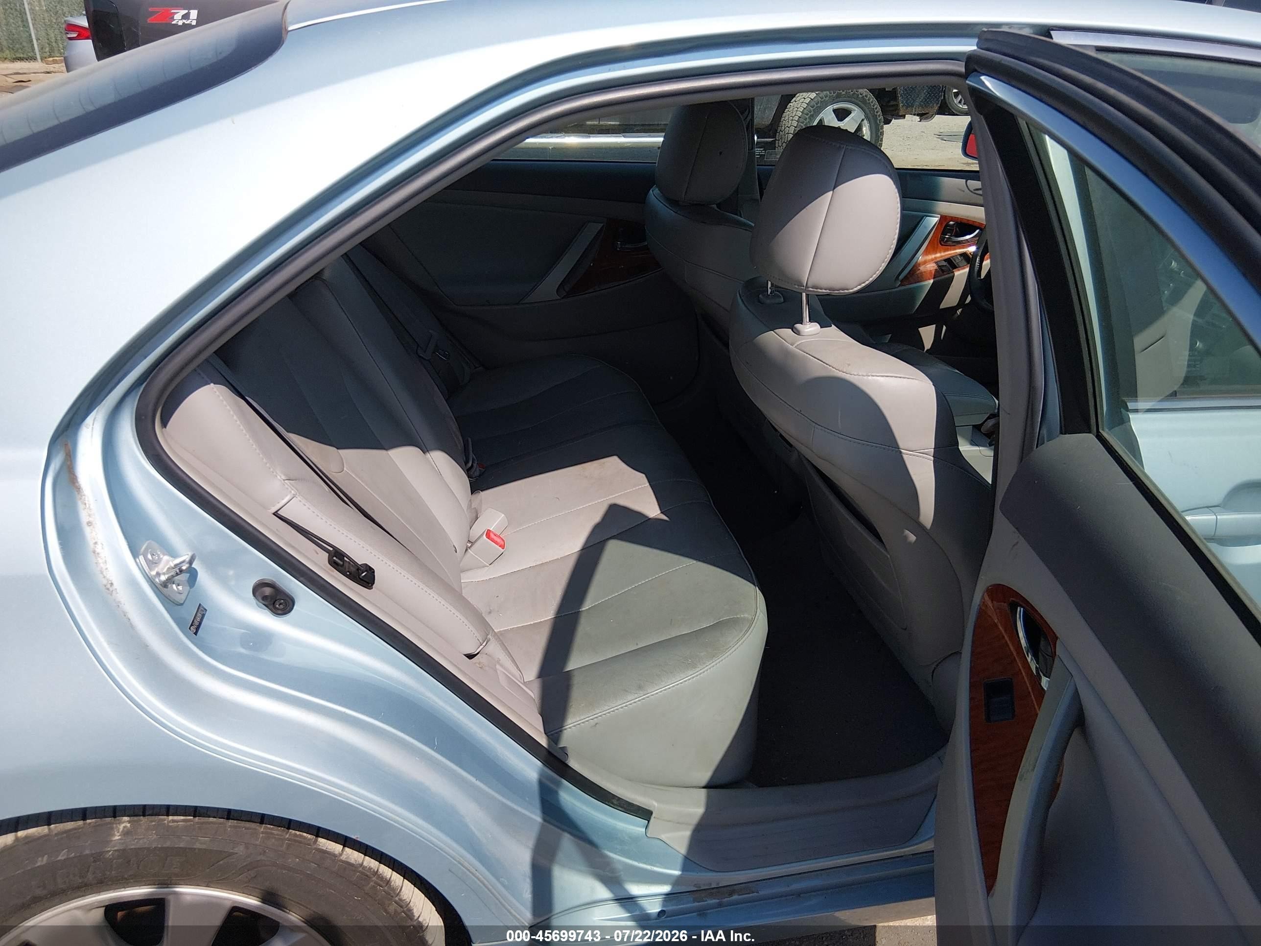 2009 Toyota Camry Xle Blue vin: 4T4BE46KX9R102181