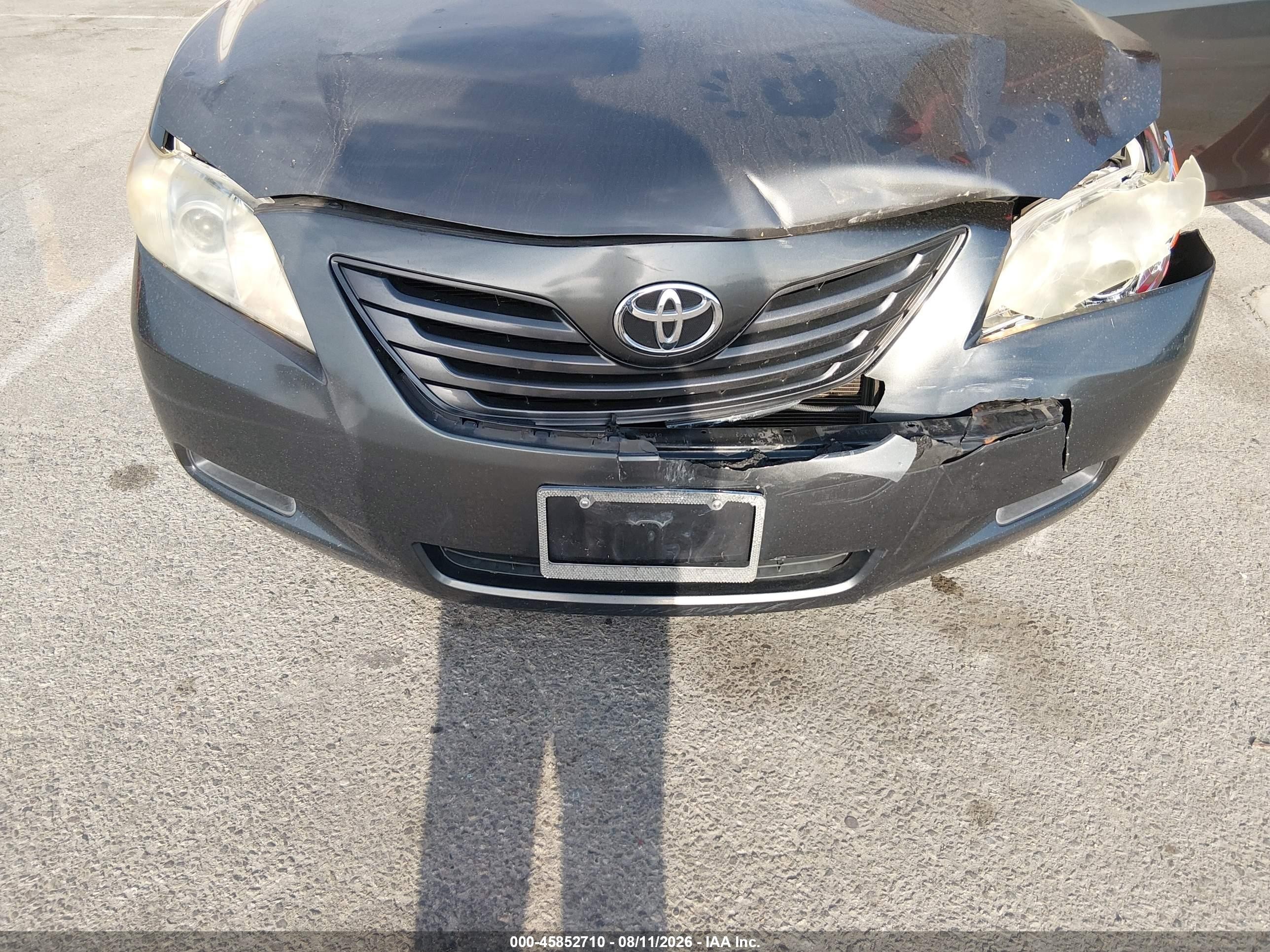 2009 Toyota Camry Le Gray vin: 4T4BE46KX9R103878