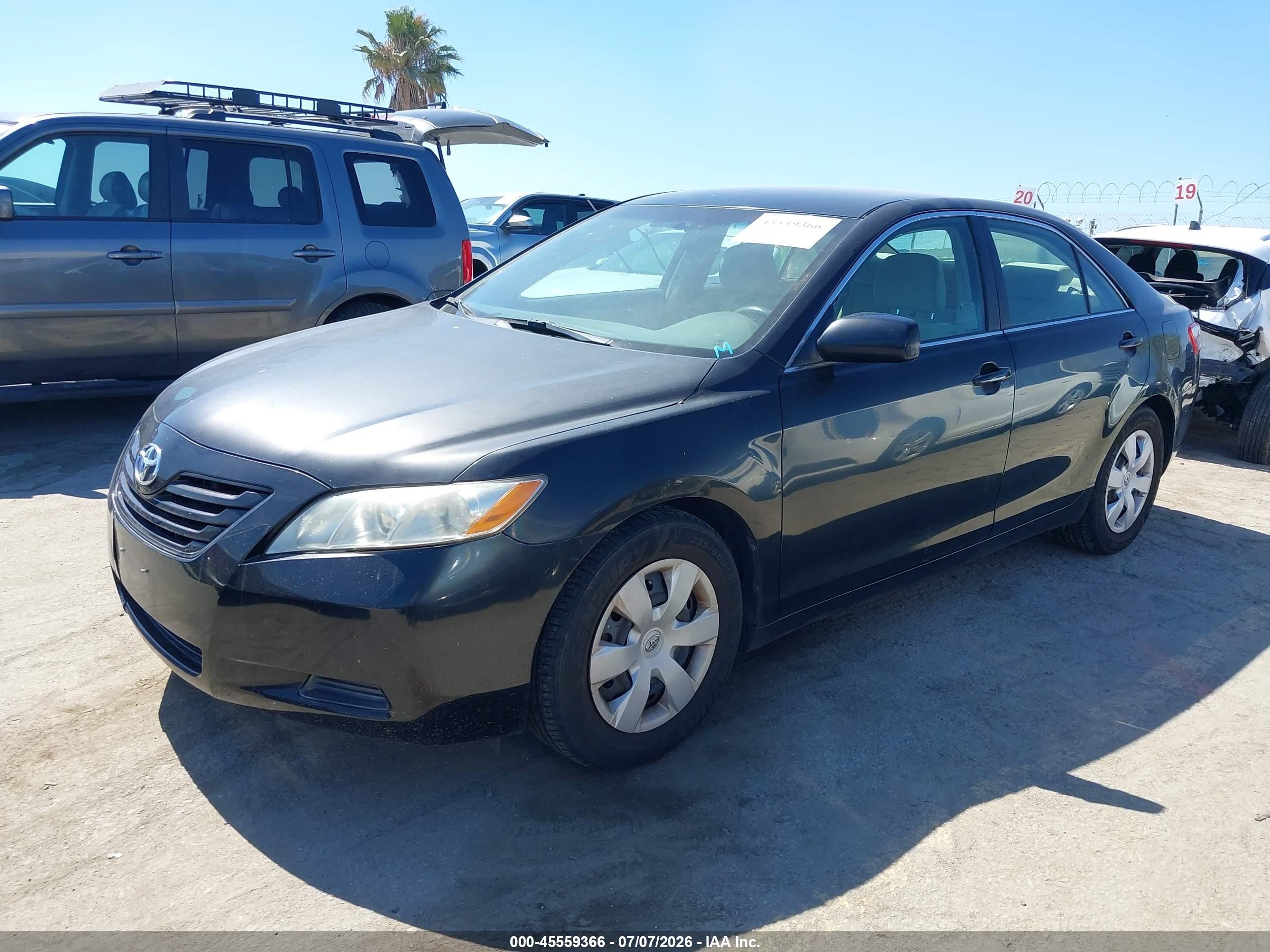2009 Toyota Camry Le Black vin: 4T4BE46KX9R123872