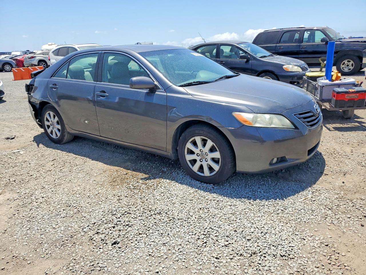 2009 Toyota Camry Xle Gray vin: 4T4BE46KX9R129364